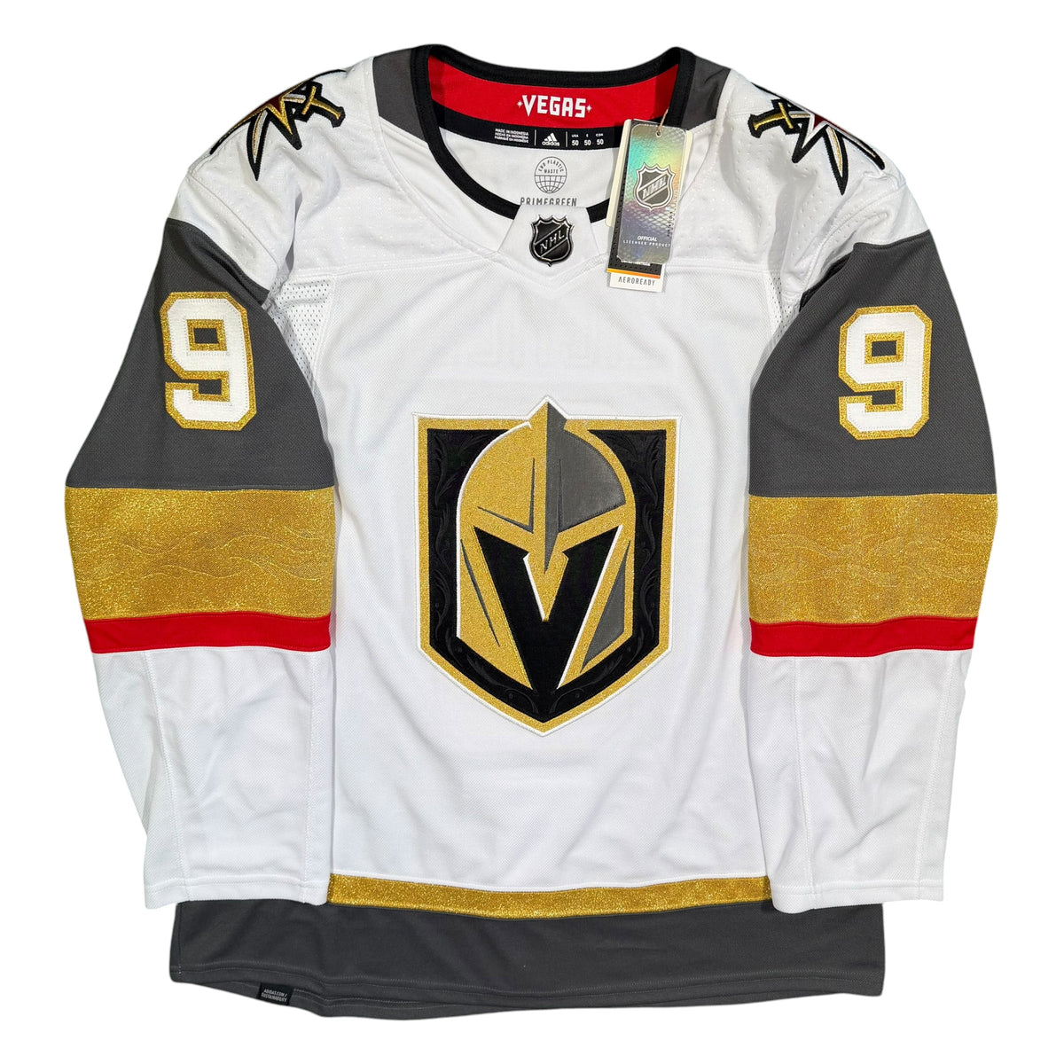 Jack Eichel Vegas Golden Knights Adidas NHL Jersey - 50/M