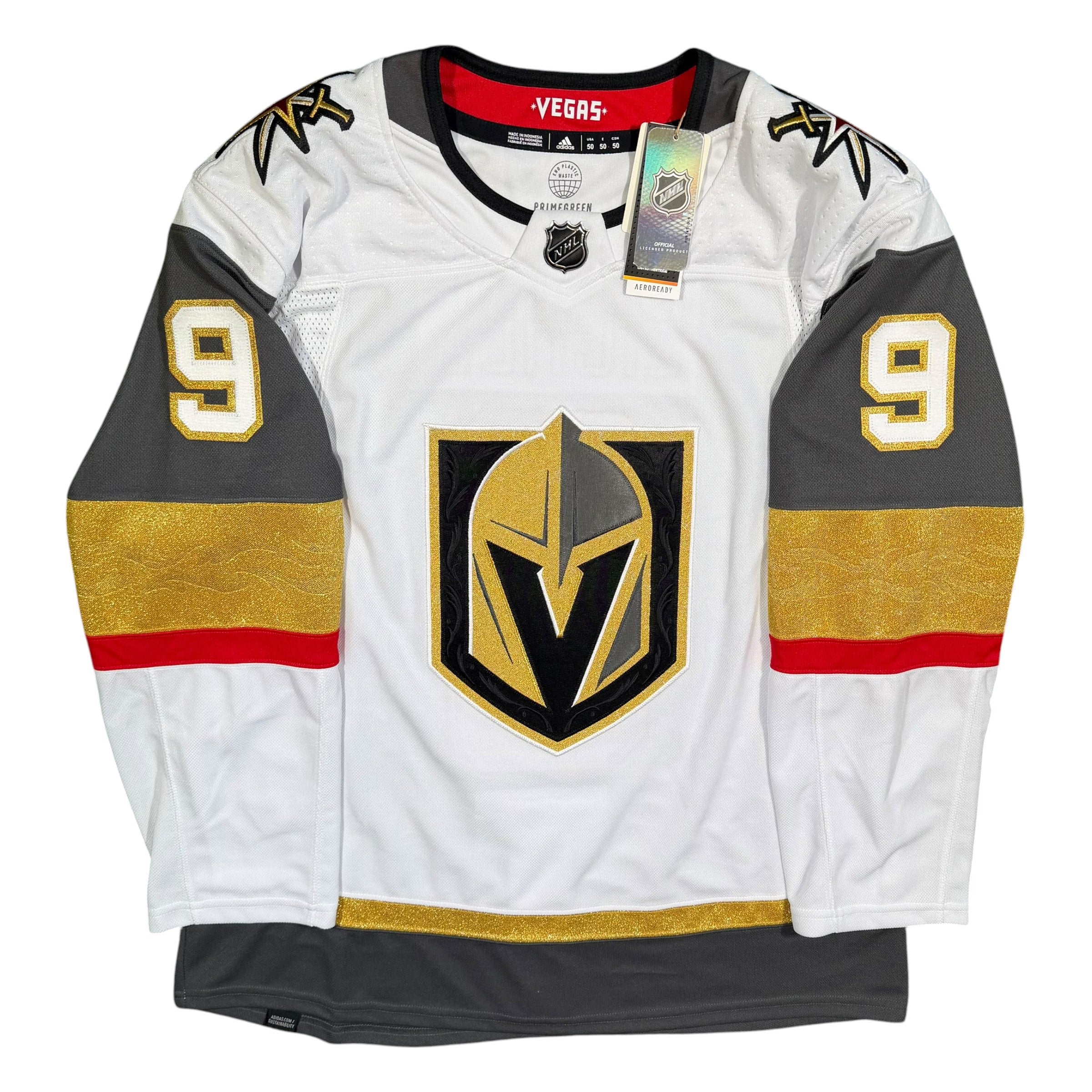 Jack Eichel Vegas Golden Knights Adidas NHL Jersey - 50/M