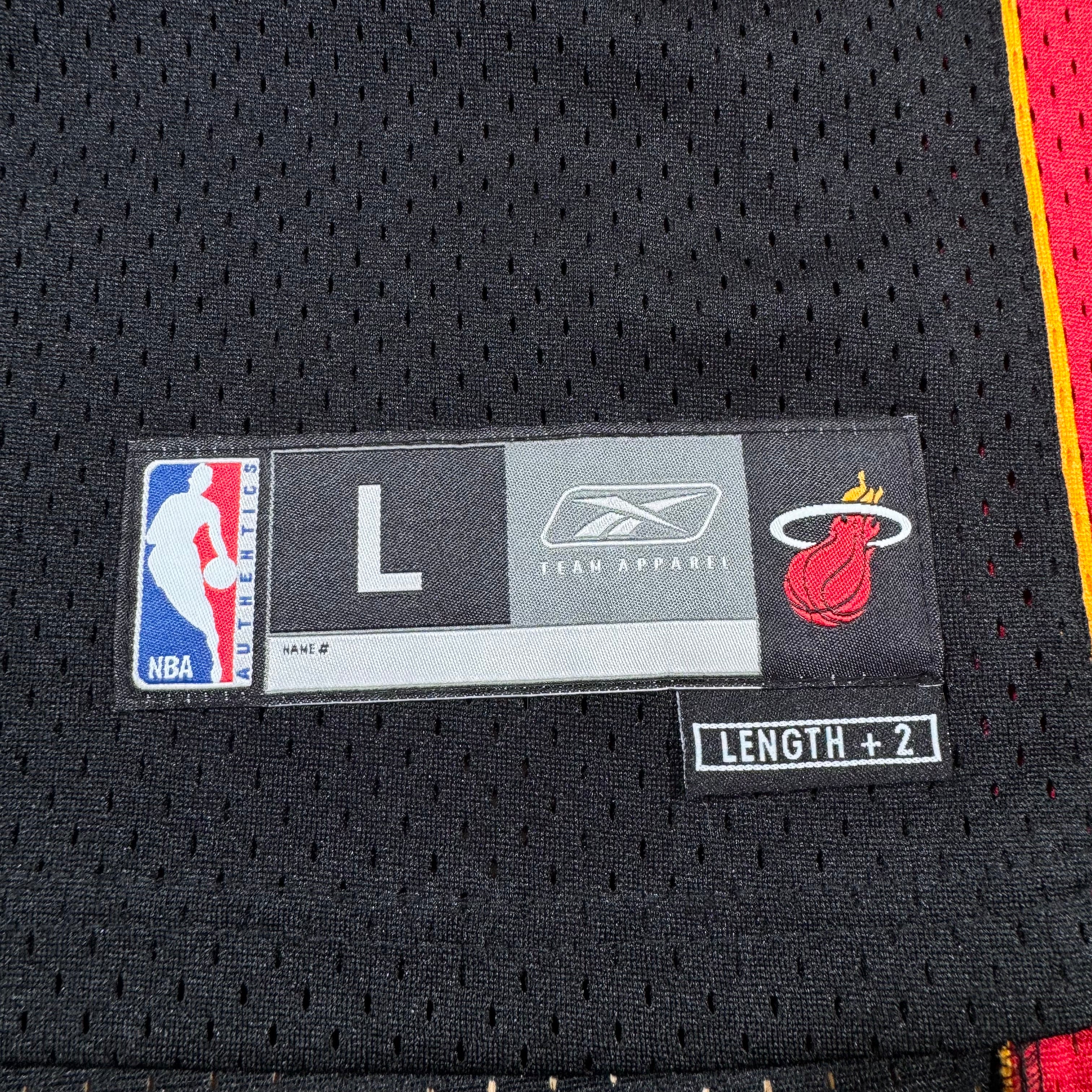 Shaquille O’neal Miami Heat Vintage Reebok NBA Jersey Size Large