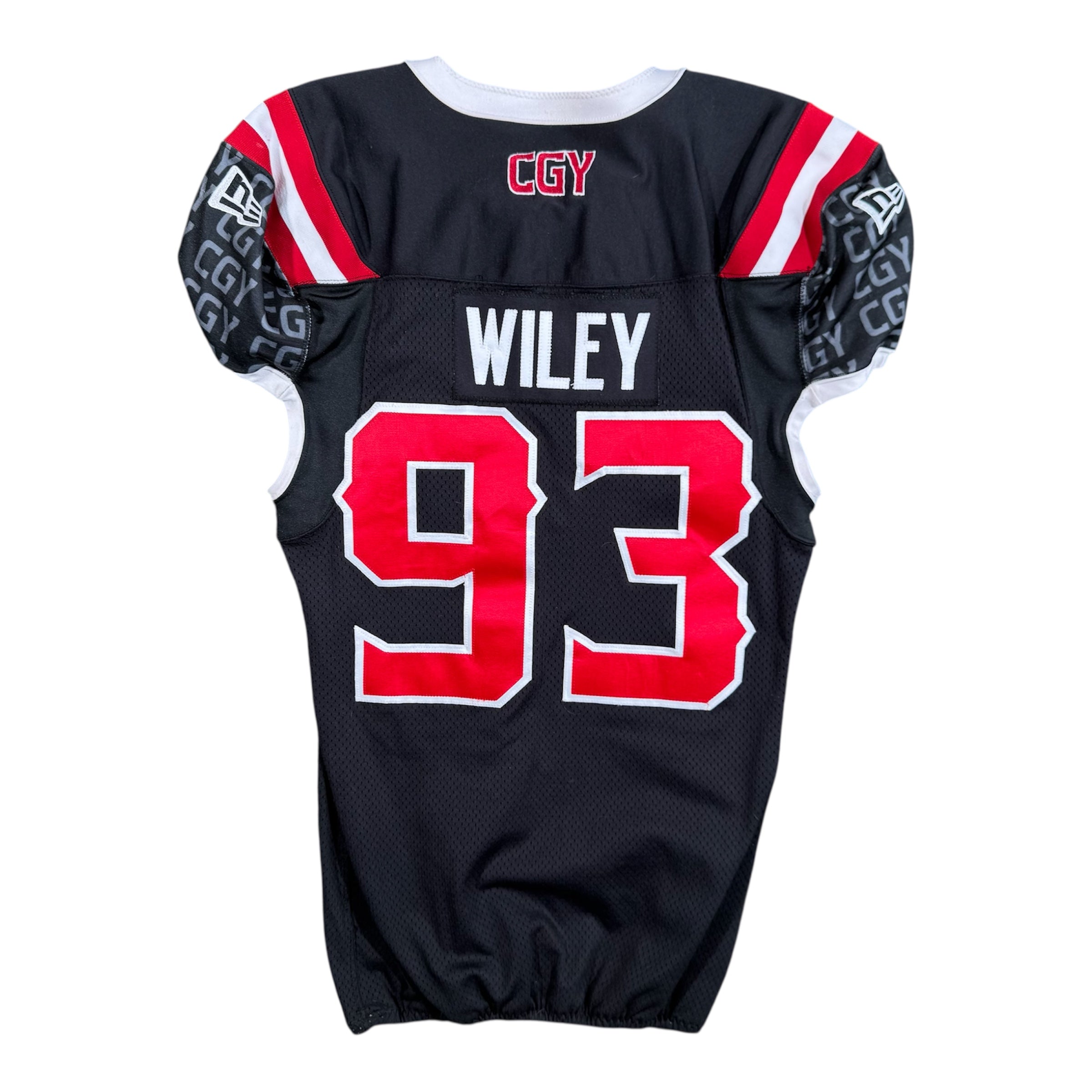 Charles Wiley Calgary Stampeders Game Worn New Era CFL Football Jersey