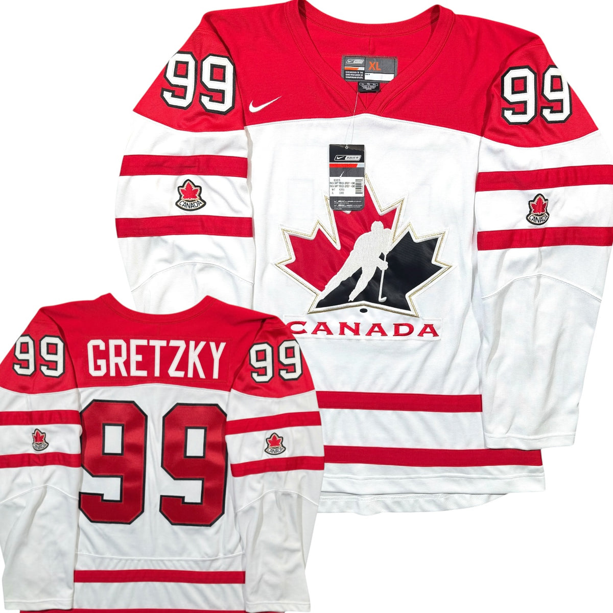 Wayne Gretzky Team Canada Nike Hockey Jersey - XL