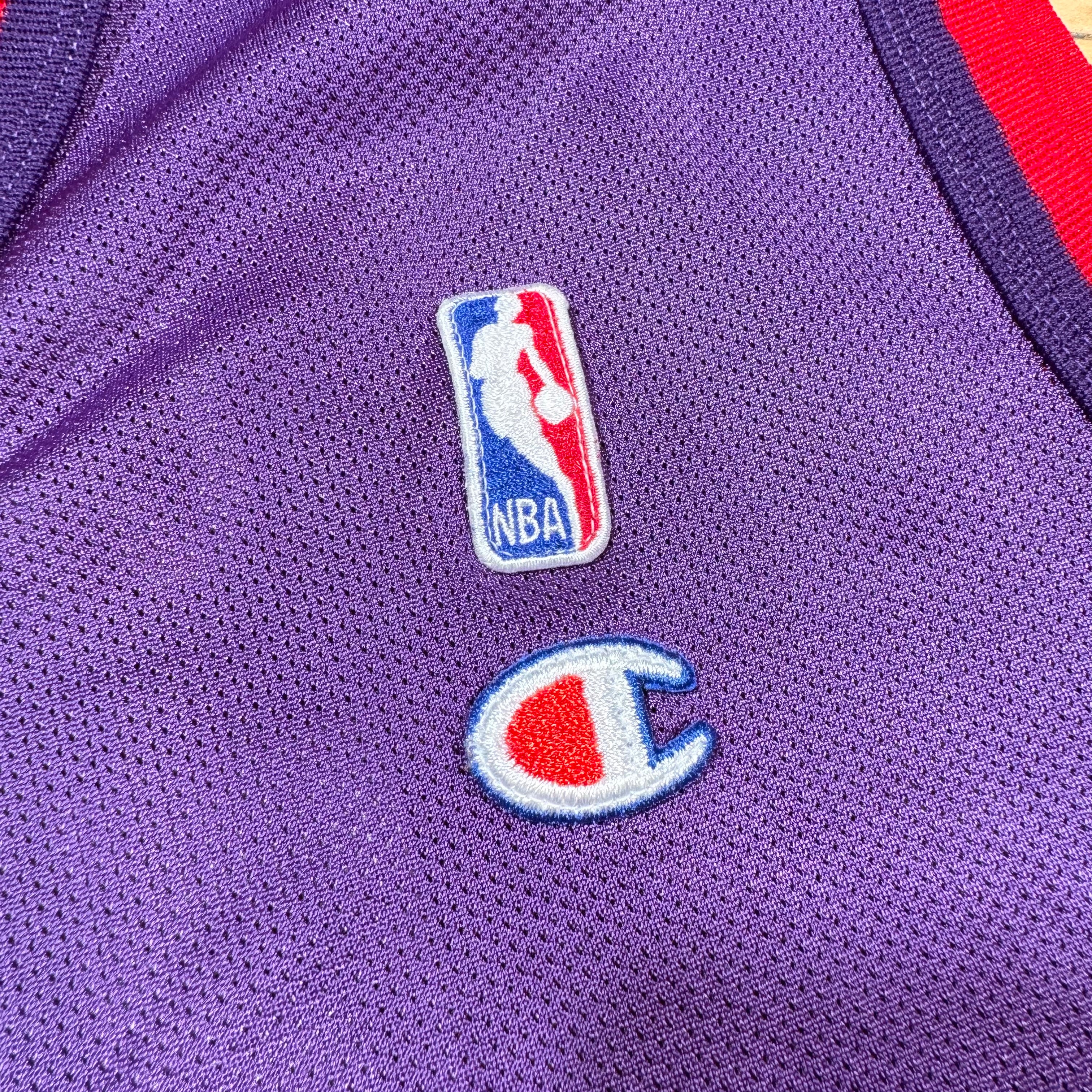 Vince Carter Toronto Raptors Vintage Champion NBA Jersey Size 44 Large