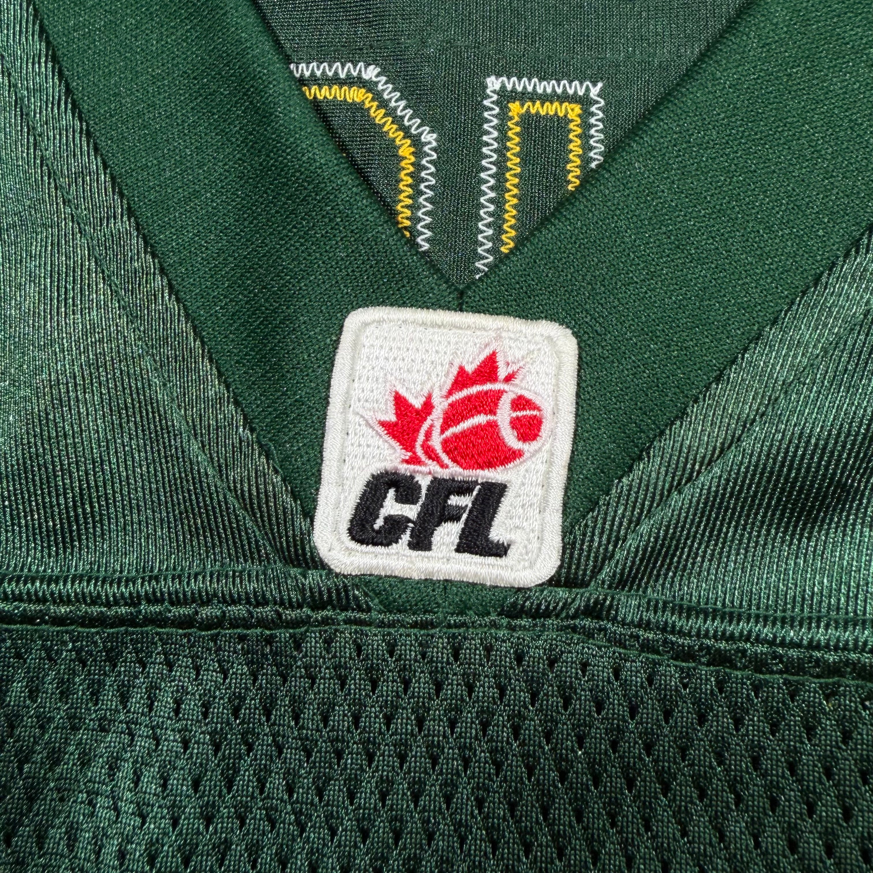 Mike Pringle Edmonton Eskimos Vintage Reebok CFL Jersey - Medium