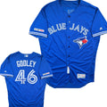 Zack Godley Toronto Blue Jays 2019 Game Issued Majestic MLB Jersey - 48/XL