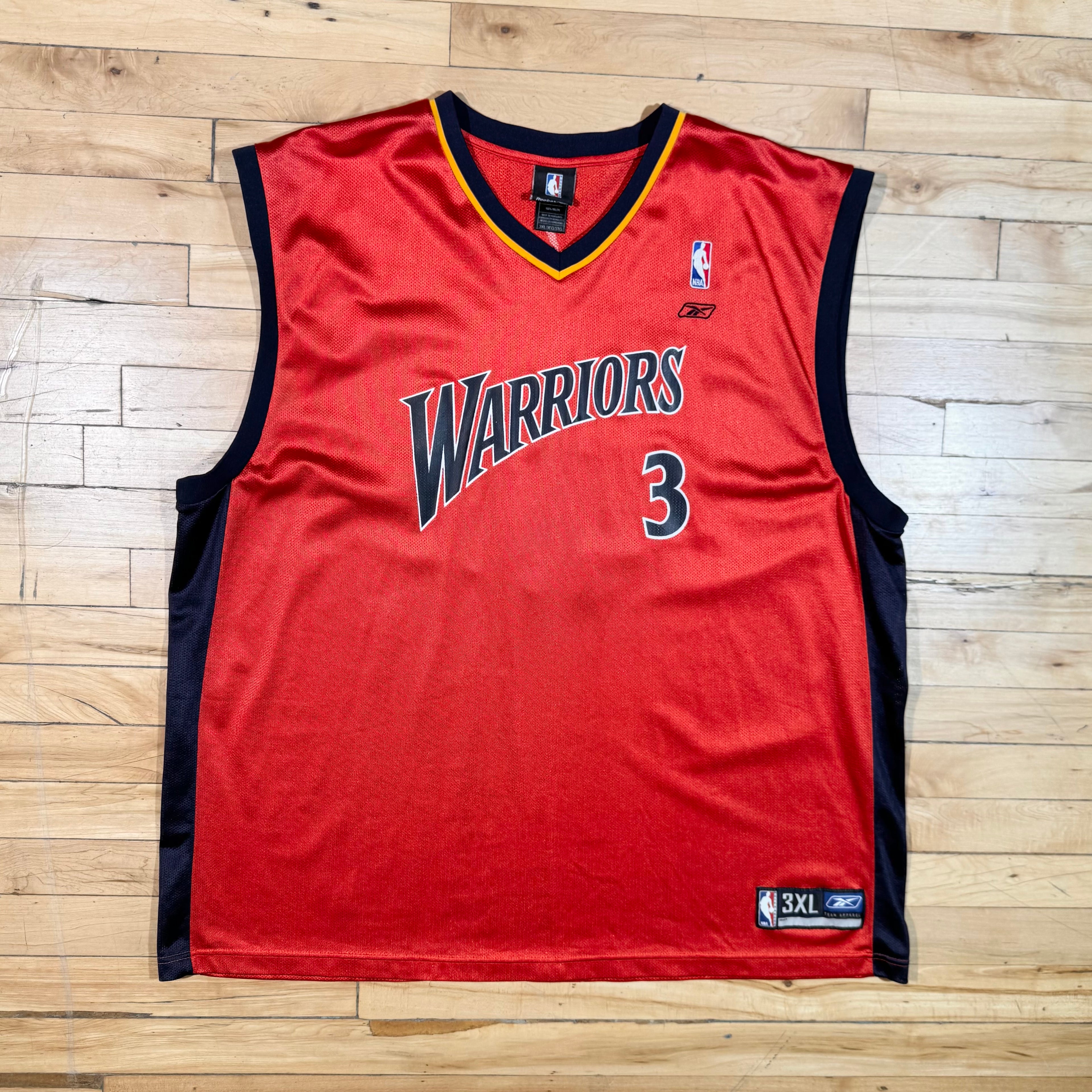 Al Harrington Golden State Warriors Vintage Reebok NBA Jersey Size 3XL