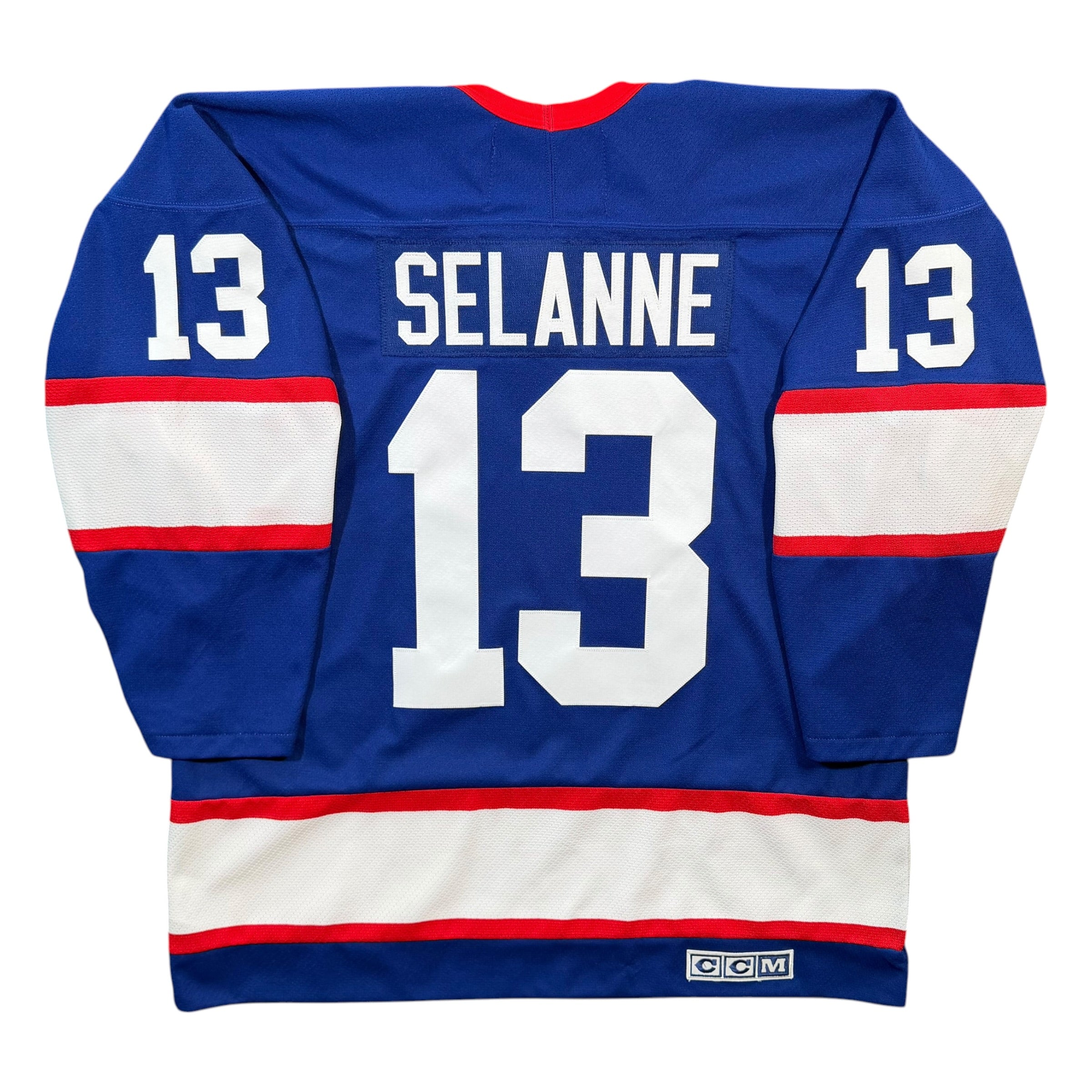 Teemu Selanne Winnipeg Jets Vintage CCM NHL Jersey - XL