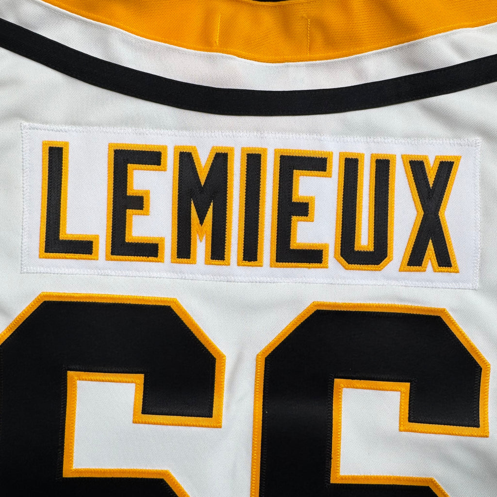 Mario Lemieux Pittsburgh Penguins Vintage Authentic MIC CCM NHL Jersey - 44/M