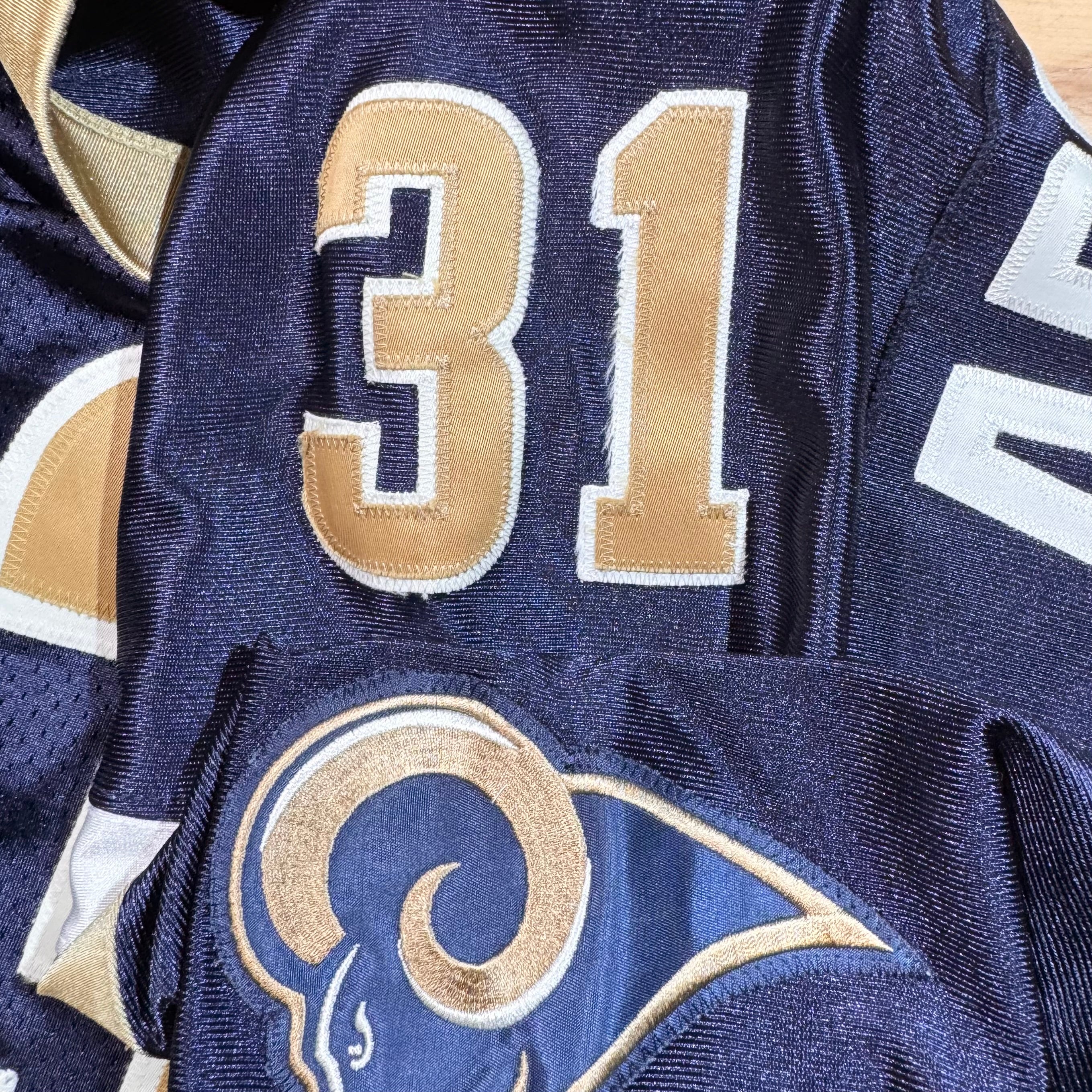 Adam Archuleta St. Louis Rams Vintage Reebok Authentic NFL Jersey Size 48 Large