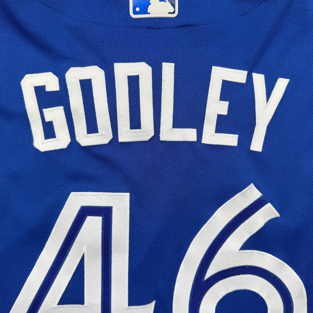 Zack Godley Toronto Blue Jays 2019 Game Issued Majestic MLB Jersey - 48/XL