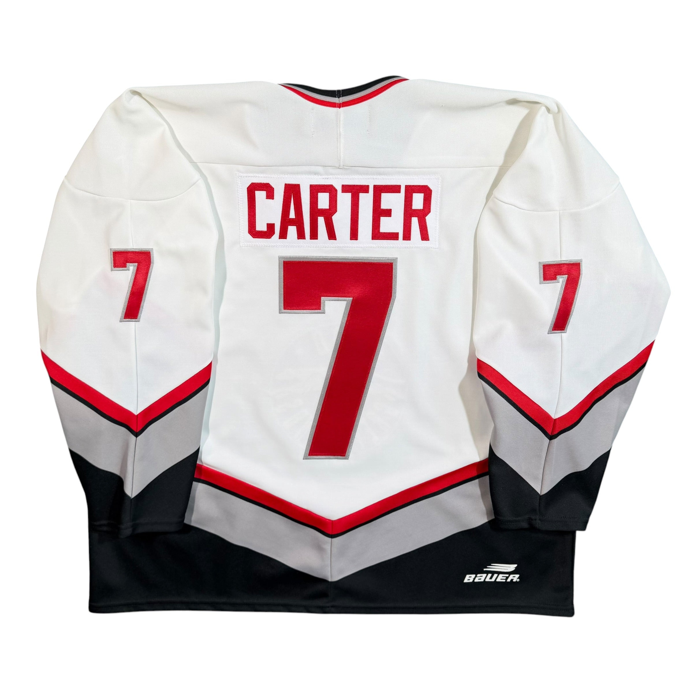 Jeff Carter Soo Greyhounds Vintage Bauer OHL Hockey Jersey - XL