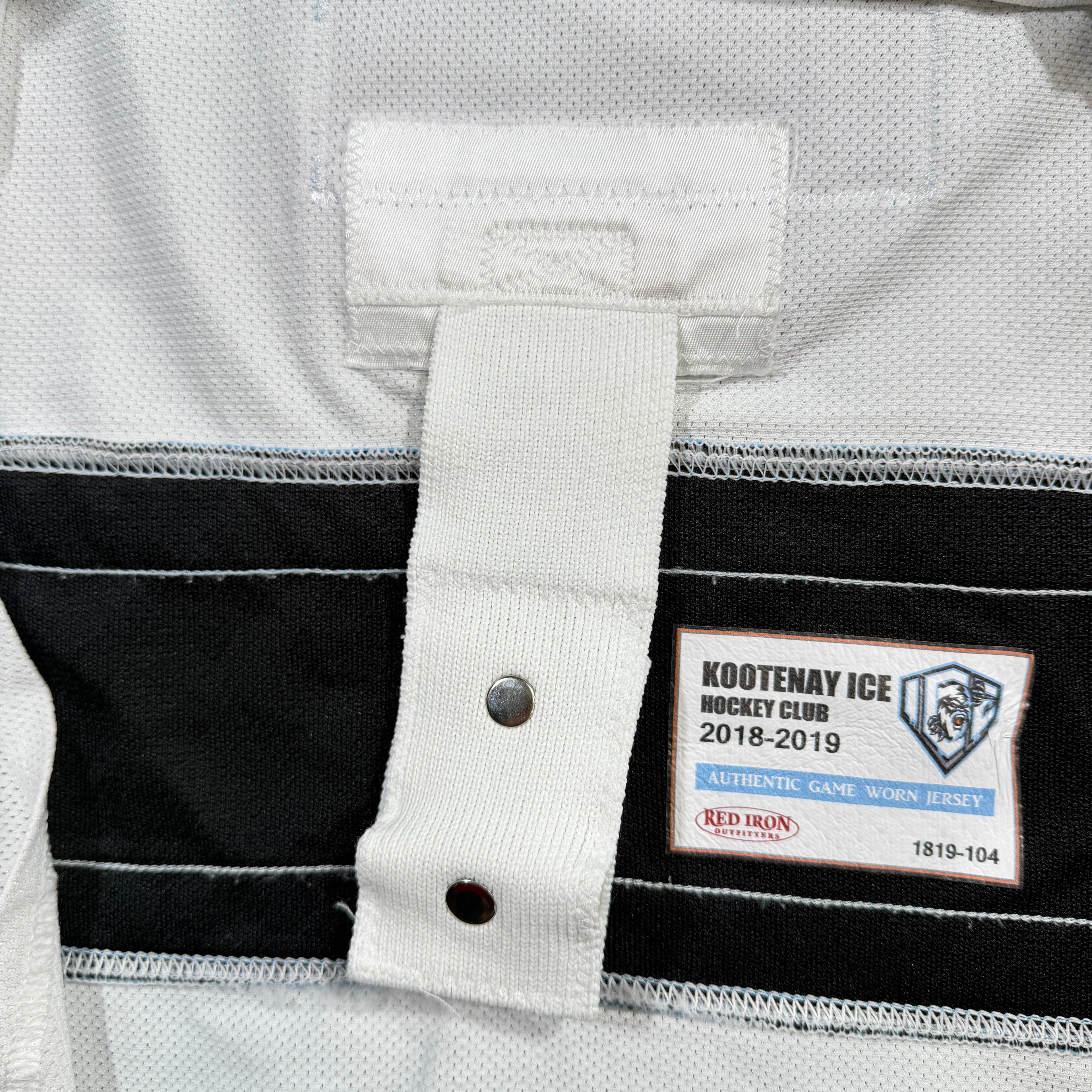 Brenden Kwiatkowski Kootenay Ice 2018/19 Game Worn WHL CCM Jersey - 56