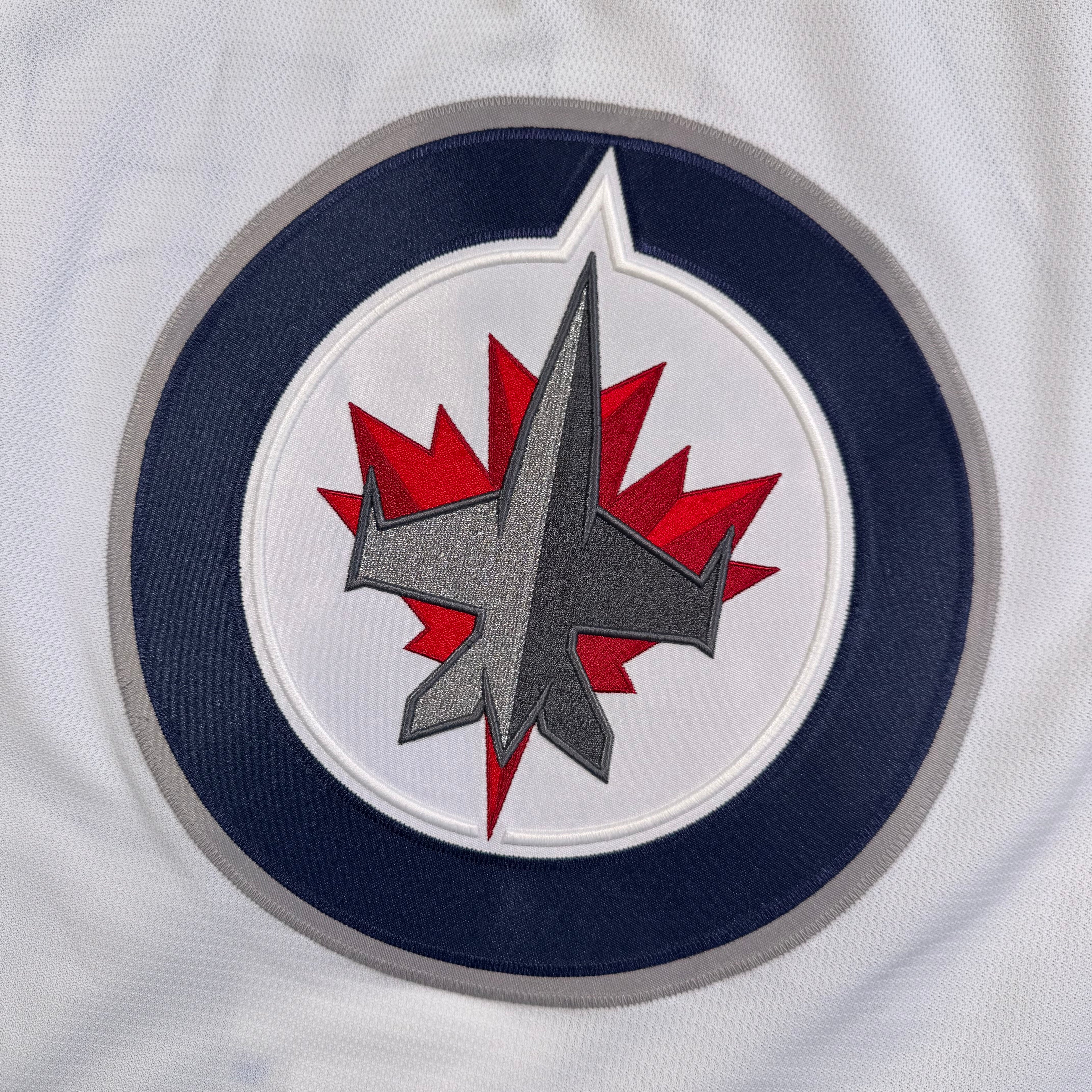 Wyatt Bongiovanni Winnipeg Jets 2023/24 Pre Season Game Worn NHL Adidas Jersey