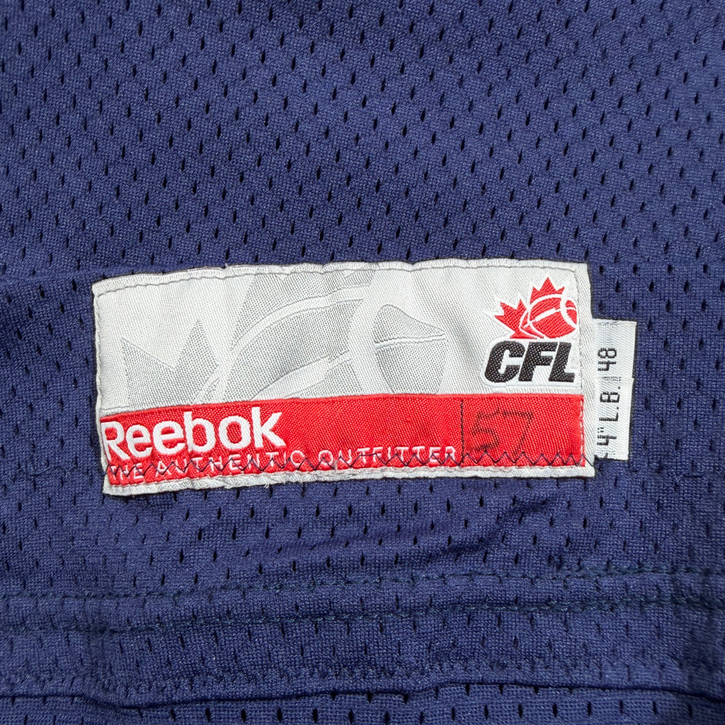 Devin Tyler Winnipeg Blue Bombers 2014 Game Worn CFL Jersey