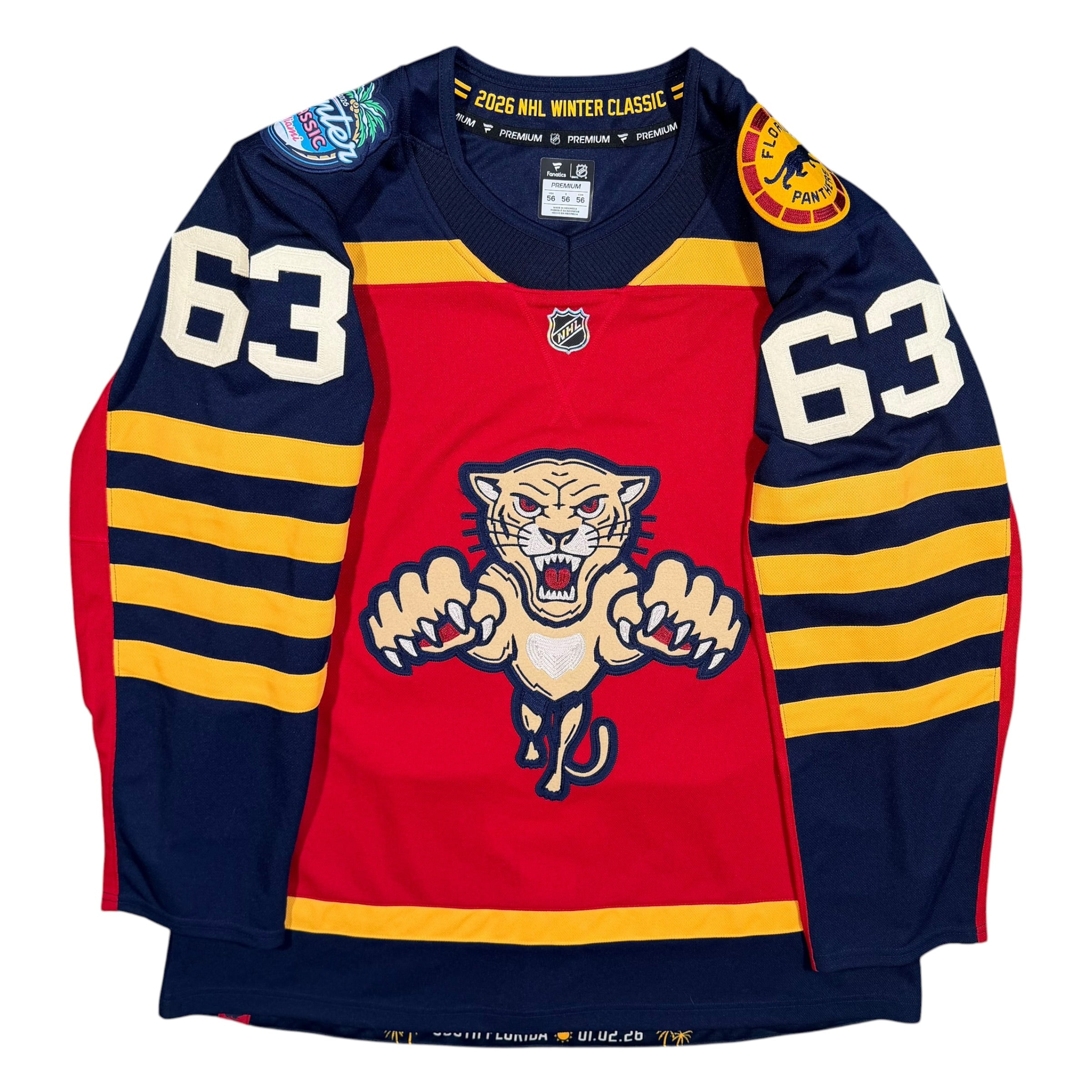 Brad Marchand Florida Panthers 2026 Winter Classic Fanatics NHL Jersey - 56/XXL