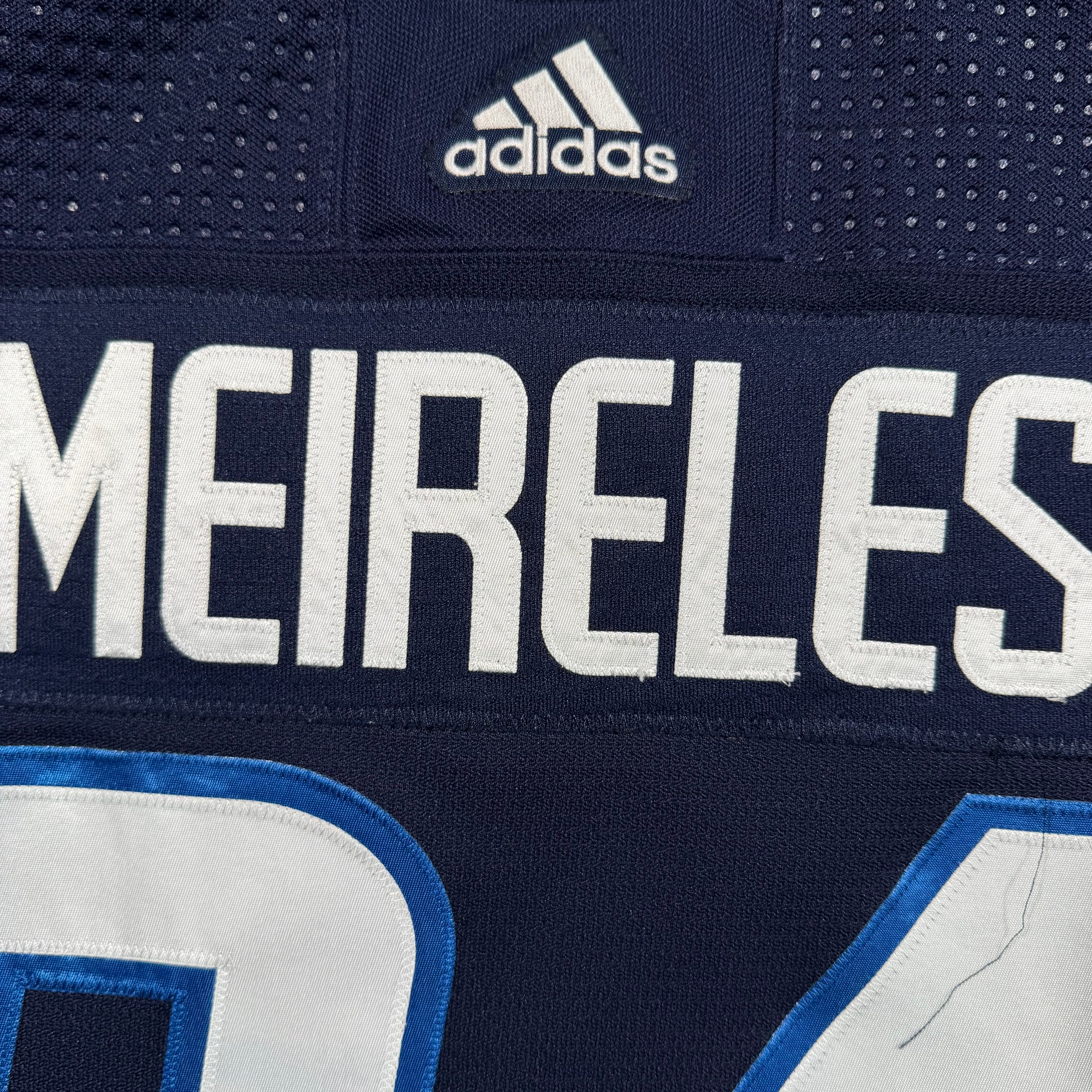 Greg Meireles Winnipeg Jets 2022/23 Game Issued Adidas NHL Jersey - 56/XXL