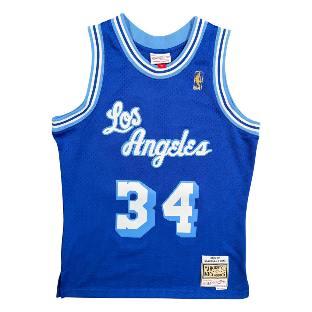 Shaquille O’Neal Los Angeles Lakers Throwback Mitchell & Ness NBA Jersey - Medium