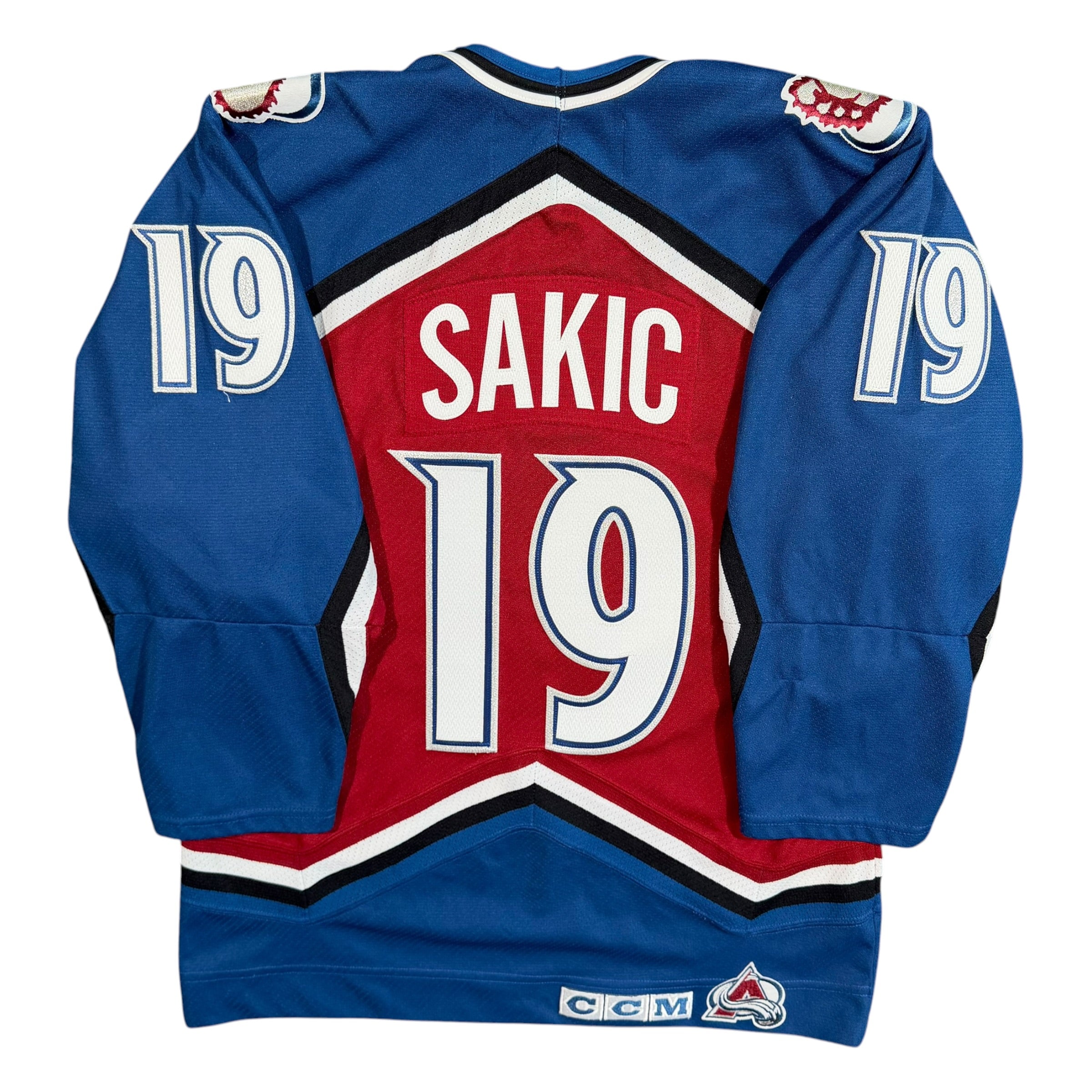 Joe Sakic Colorado Avalanche Vintage CCM NHL Jersey - Medium
