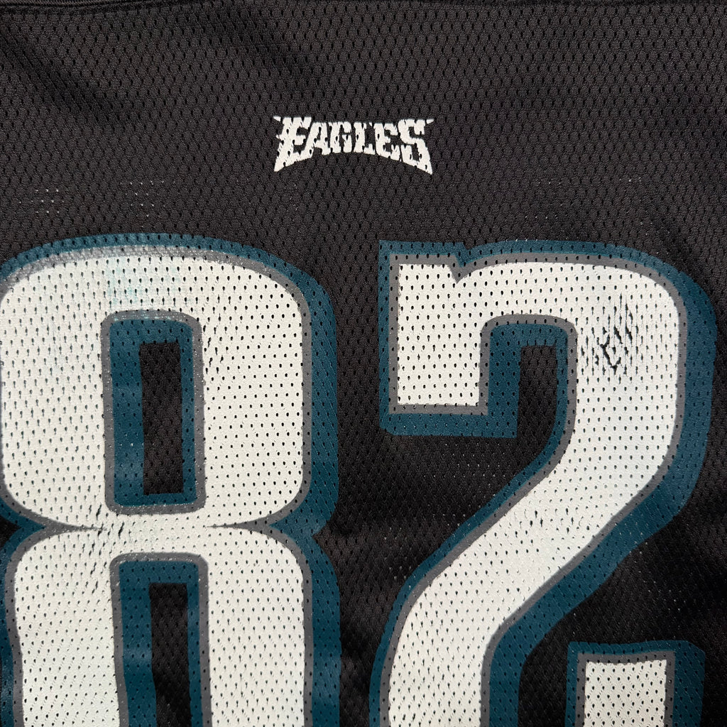 LJ Smith Philadelphia Eagles Vintage Reebok NFL Jersey - Medium