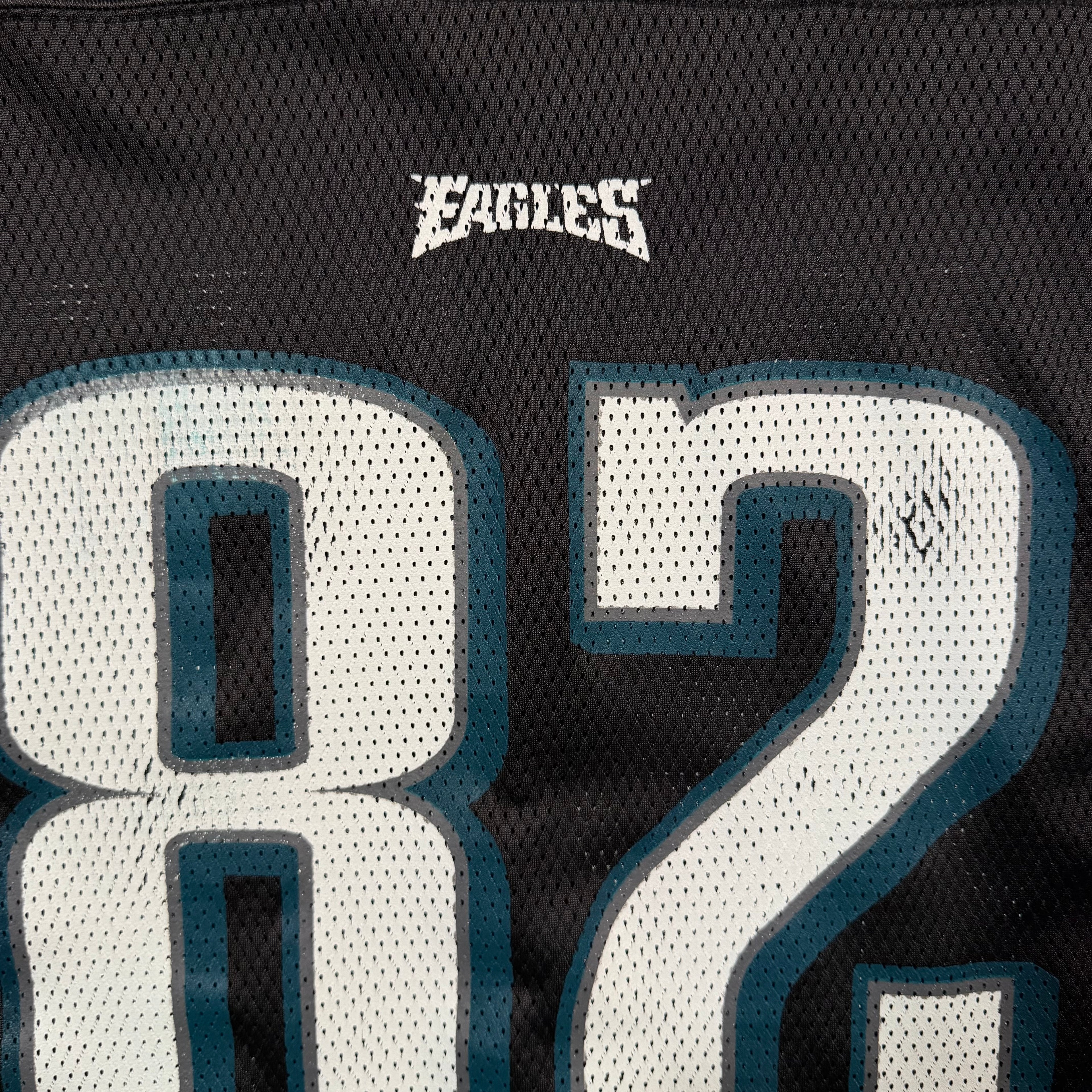 LJ Smith Philadelphia Eagles Vintage Reebok NFL Jersey - Medium