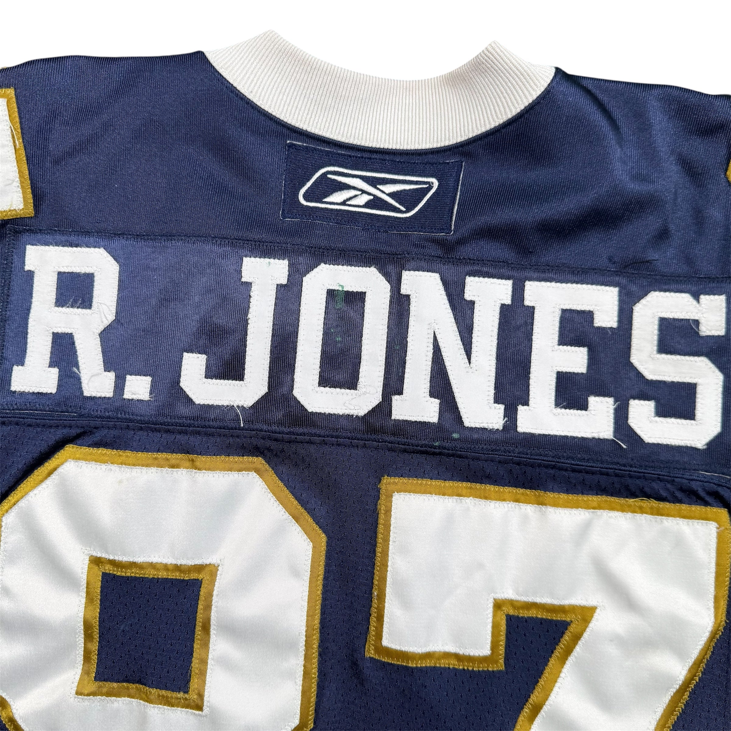 Reggie Jones Winnipeg Blue Bomber 2003 CFL Game Worn Reebok Jersey