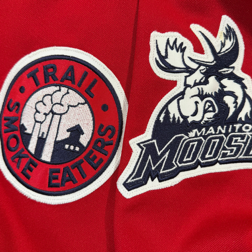 Mike Keane Manitoba Moose Authentic Alternate MIC AHL Jersey - 56/XXL