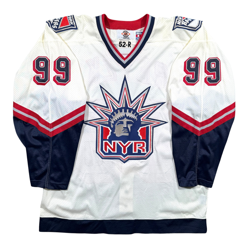 Wayne Gretzky New York Rangers 1998/99 Alternate Vintage Authentic Starter NHL Jersey - 52/Large