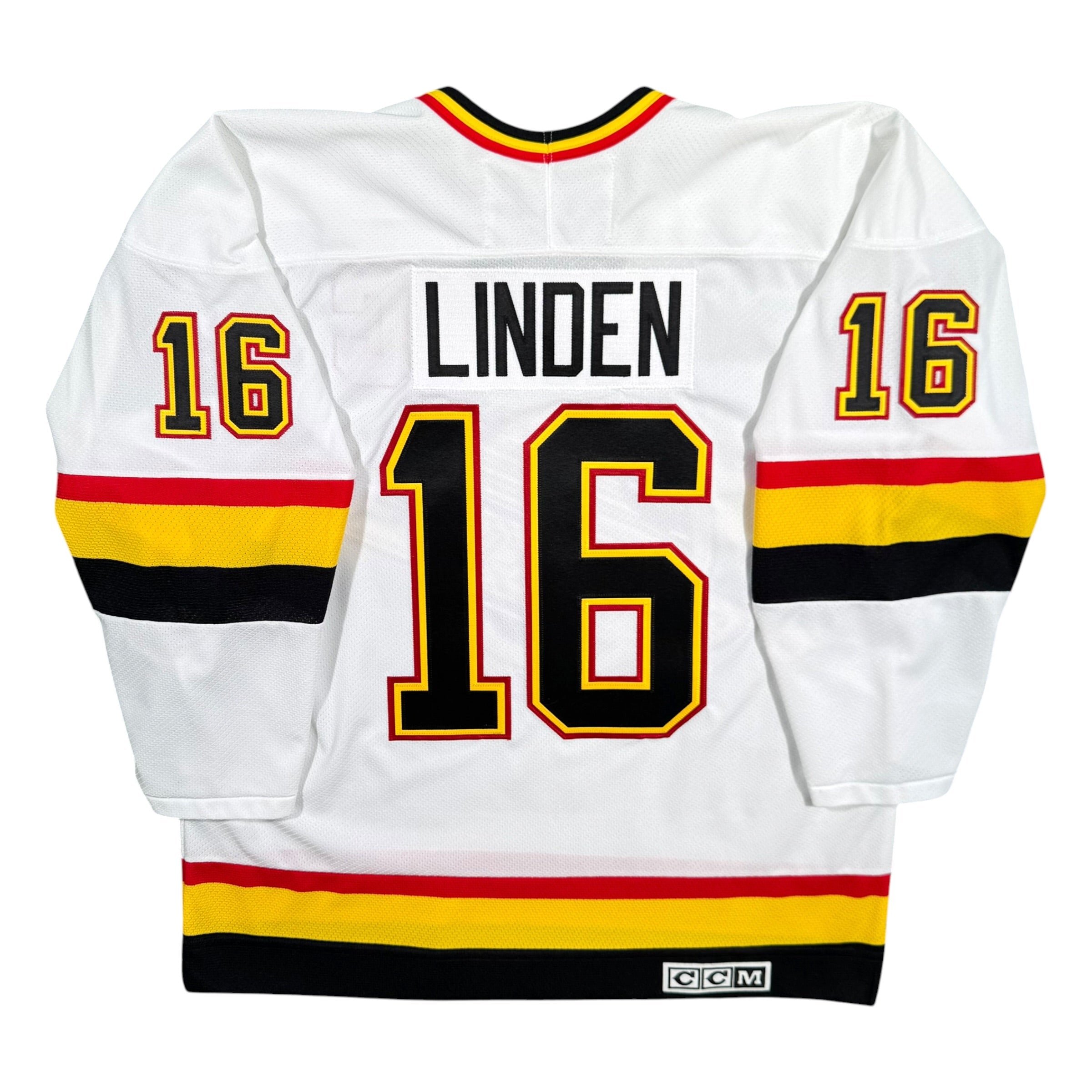 Trevor Linden Vancouver Canucks Vintage CCM NHL Jersey Size Large