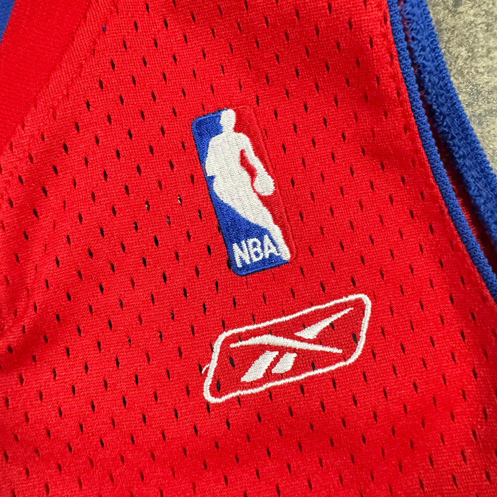 Chauncey Billups Detroit Pistons Vintage Reebok NBA Jersey Size Large