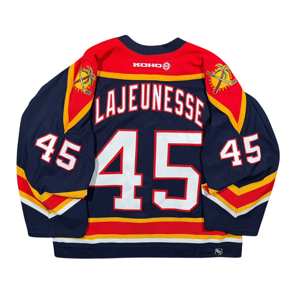 Simon Lajeunesse Florida Panthers 2003/04 Game Issued CCM NHL Jersey