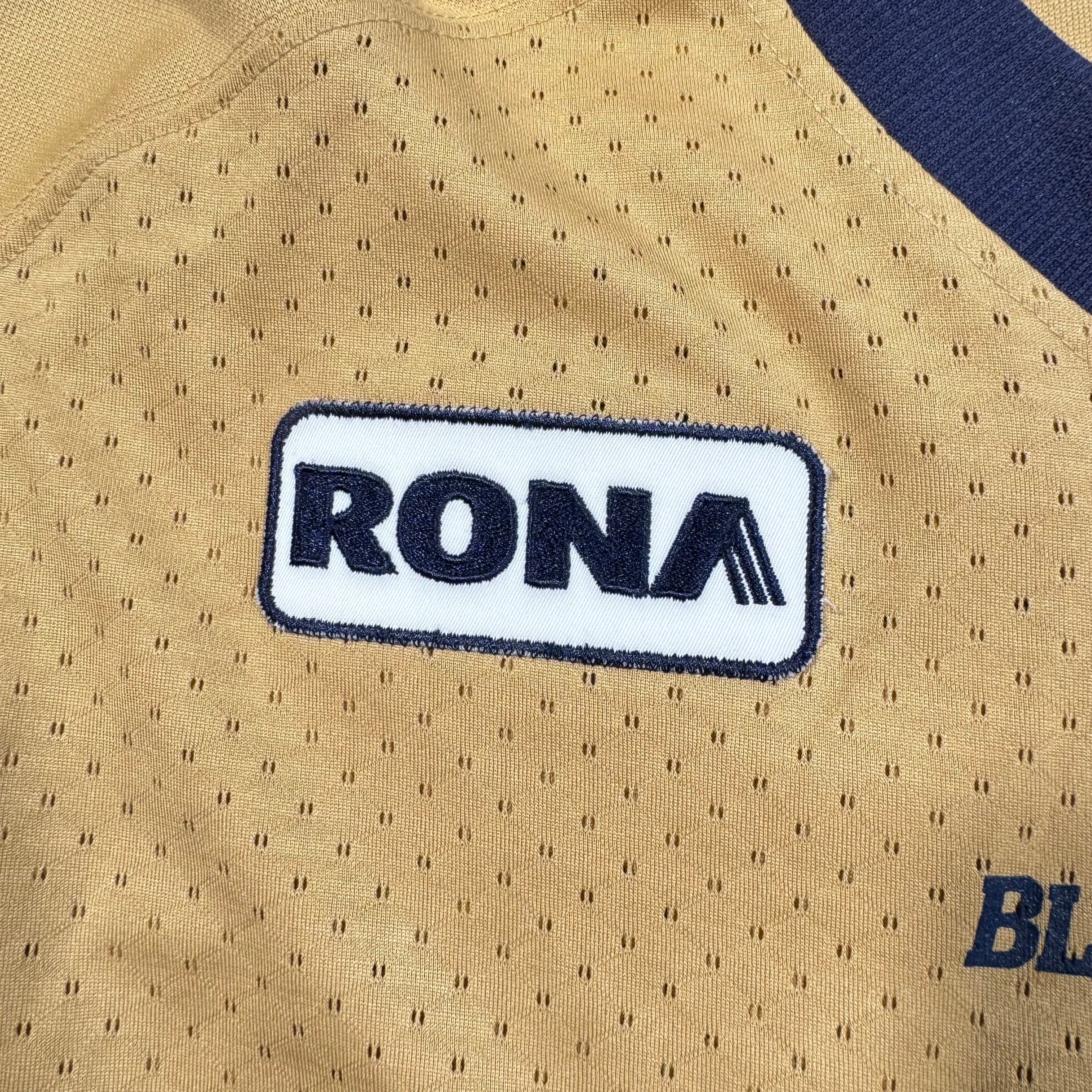 Jovon Johnson Winnipeg Blue Bombers Signed Reebok CFL Jersey Size Large