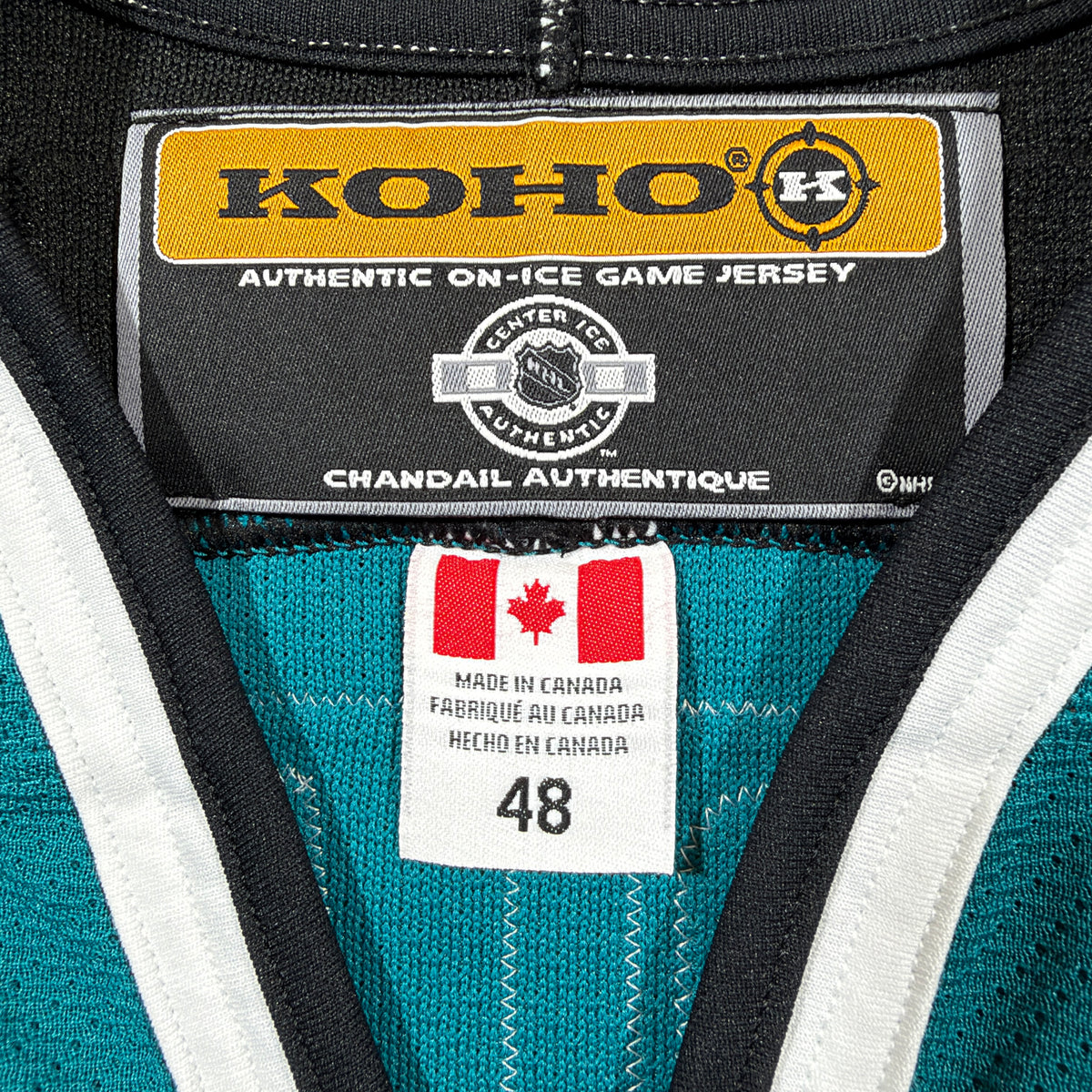 Owen Nolan San Jose Sharks Vintage Koho Authentic NHL Jersey - 48/Large