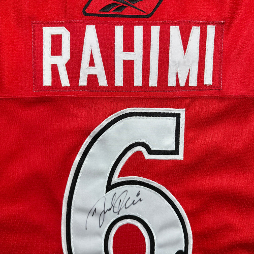 Daniel Rahimi Manitoba Moose 2008/09 Team Canada Game Worn Reebok AHL Jersey