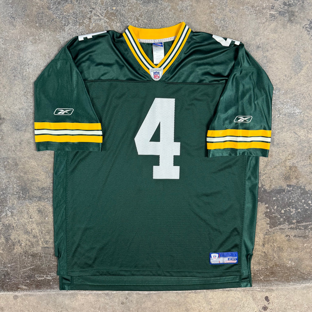 Brett Favre Green Bay Packers Vintage Reebok NFL Jersey Size XXL