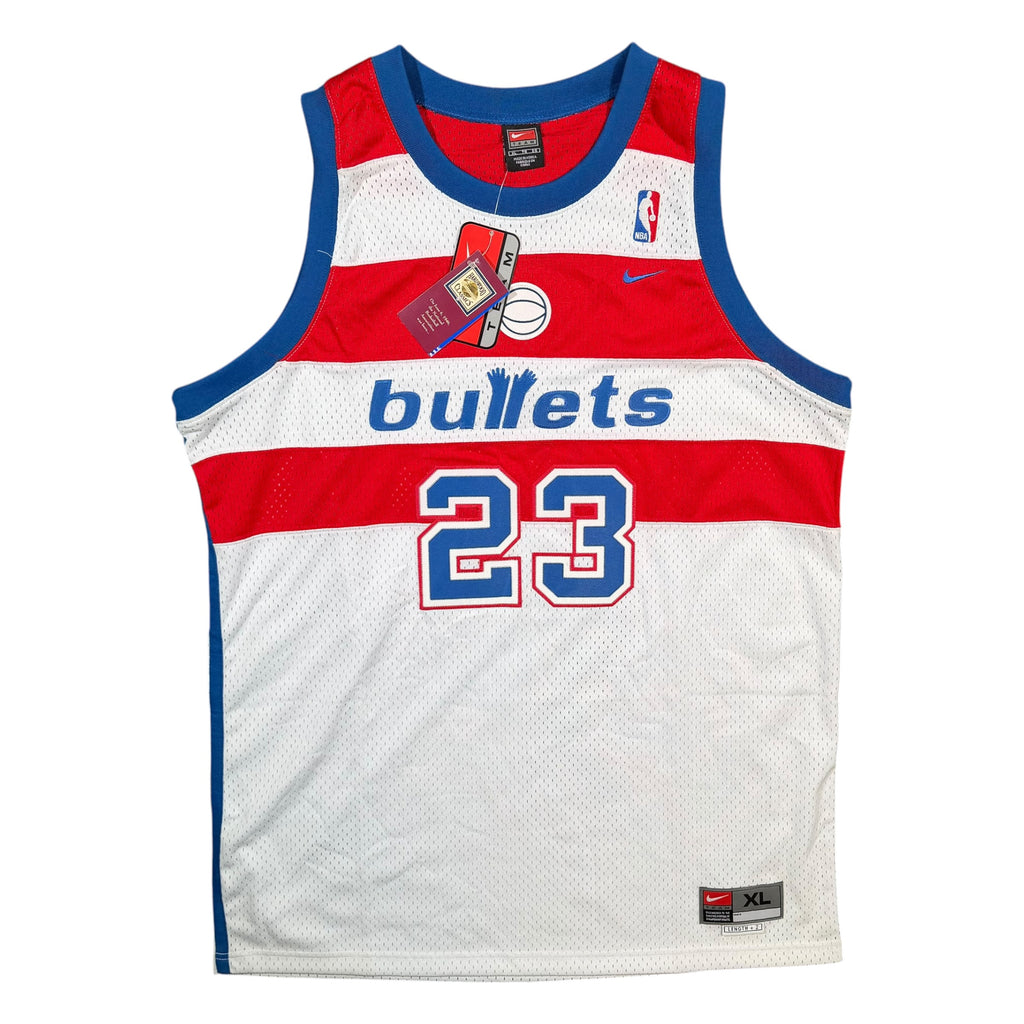 Michael Jordan Washington Wizards Bullets Vintage Nike NBA Jersey - XL