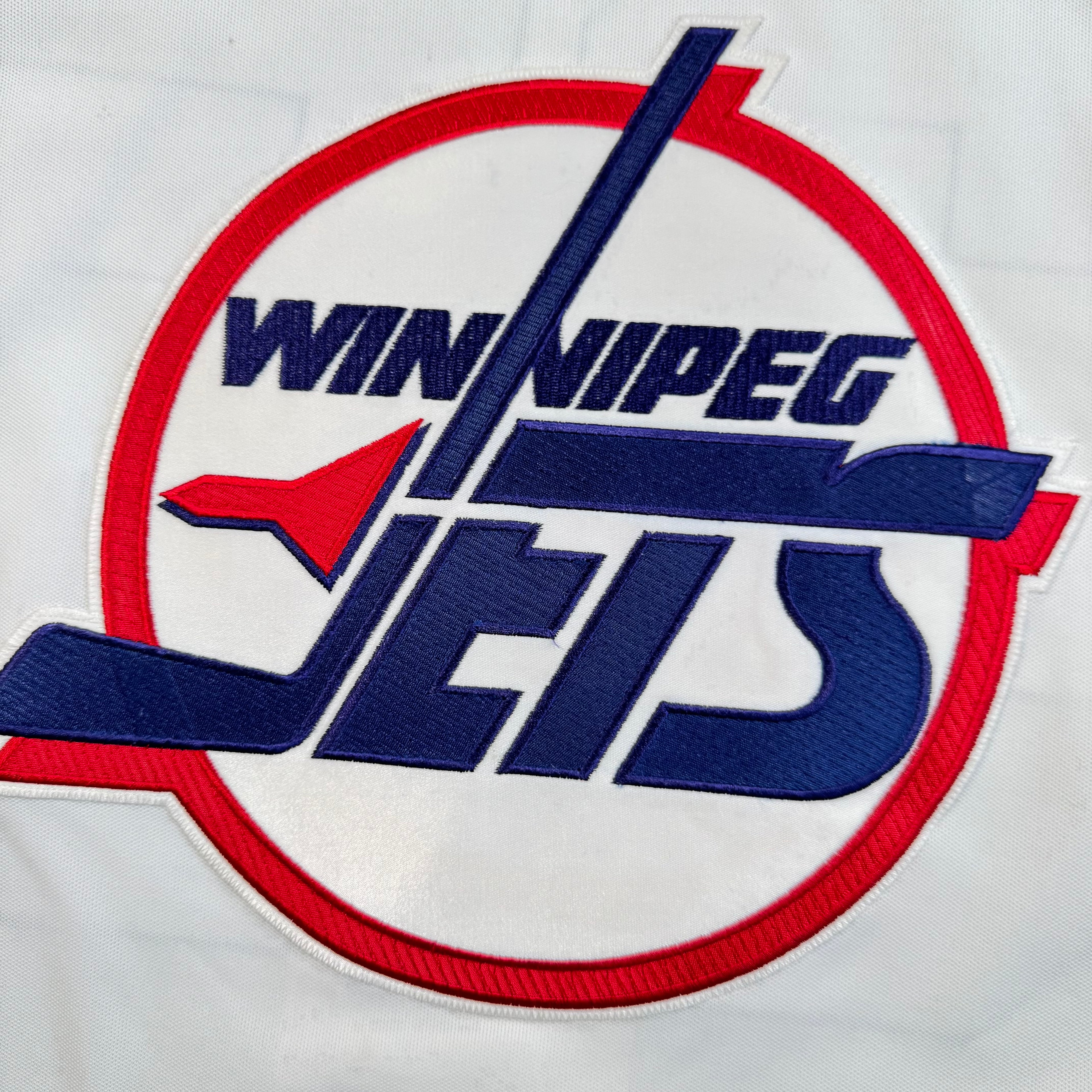 Nikolai Khabibulin Winnipeg Jets Vintage CCM Authentic MIC NHL Jersey Size 54