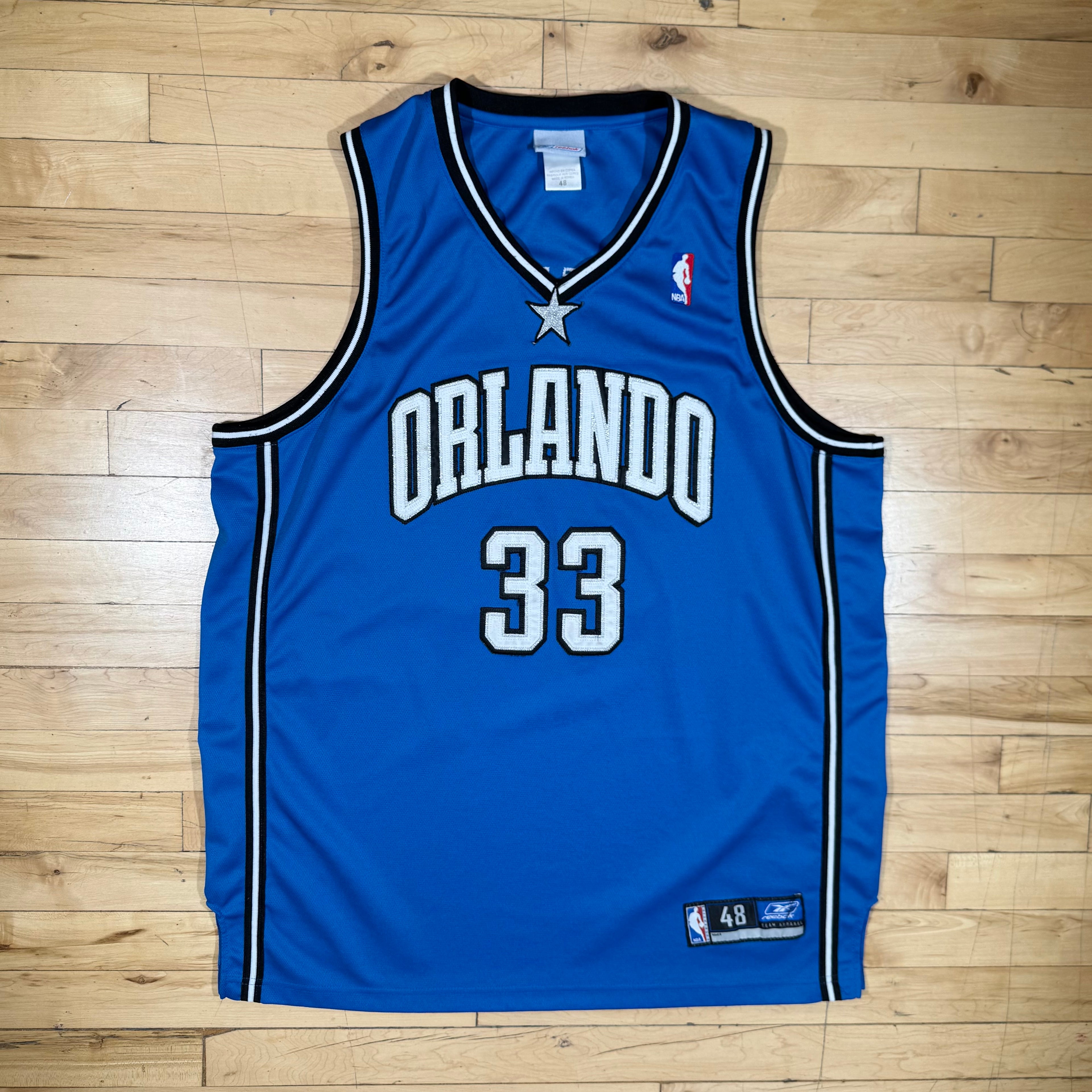 Grant Hill Orlando Magic Vintage Reebok Authentic NBA Jersey Size 48 XL