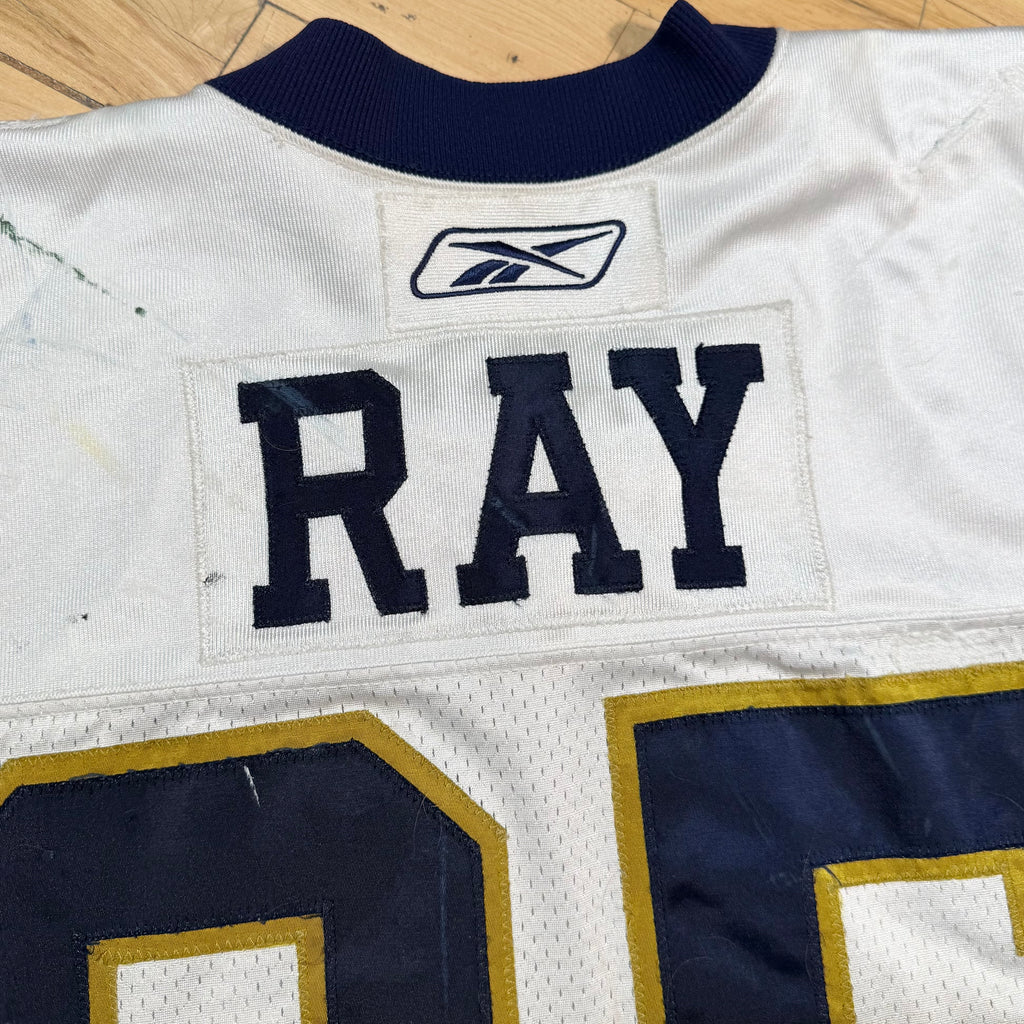 Terry Ray Winnipeg Blue Bombers 2004 Game Worn CFL Football Jersey