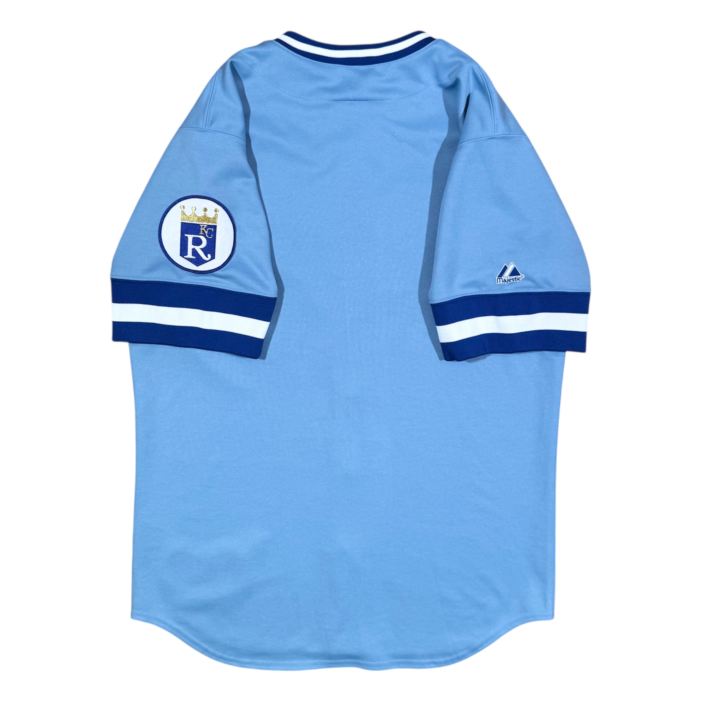Kansas City Royals Vintage Majestic Cooperstown MLB Baseball Jersey Size Large