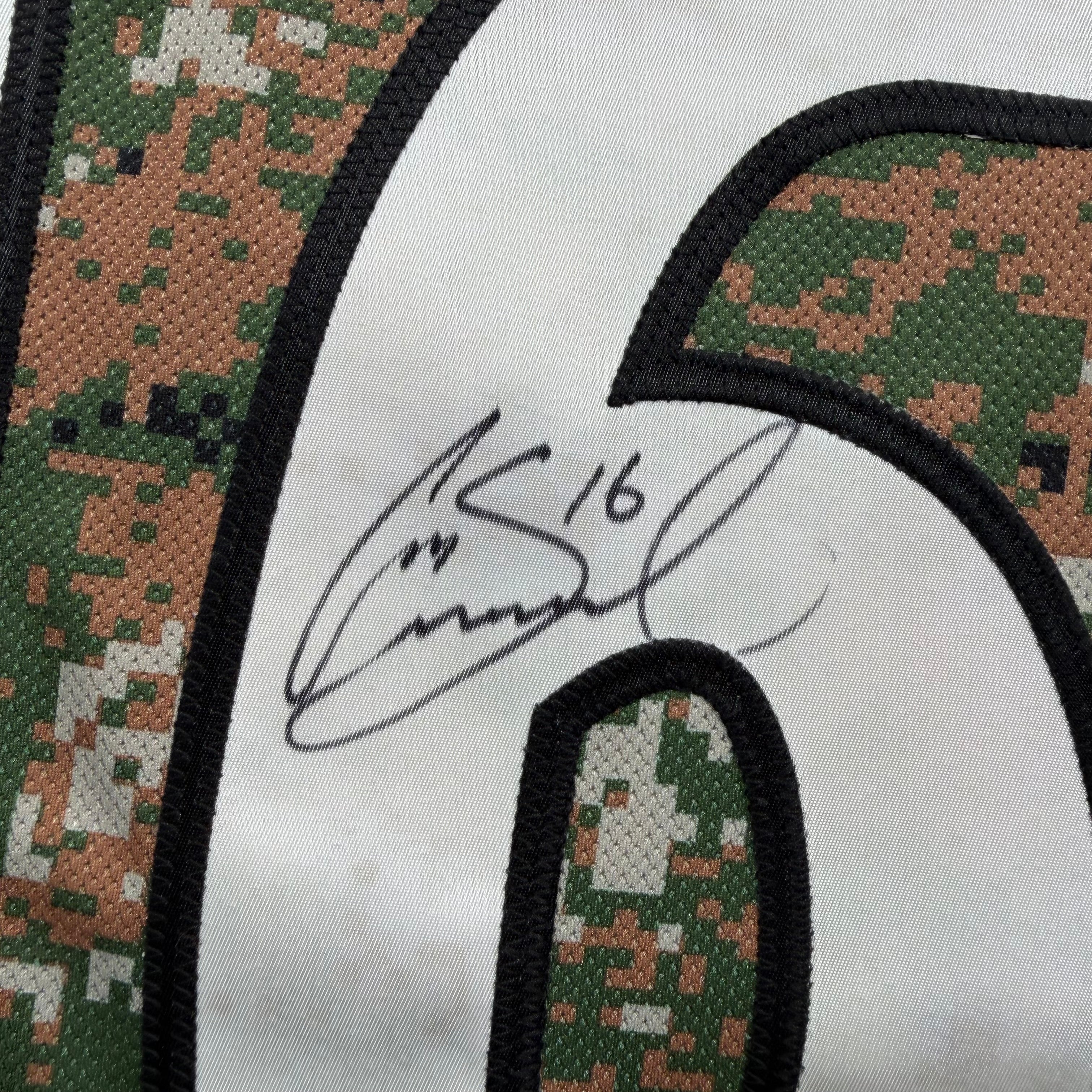 Cory Sarich Colorado Avalanche 2014 Military Appreciation Game Worn NHL Jersey COA