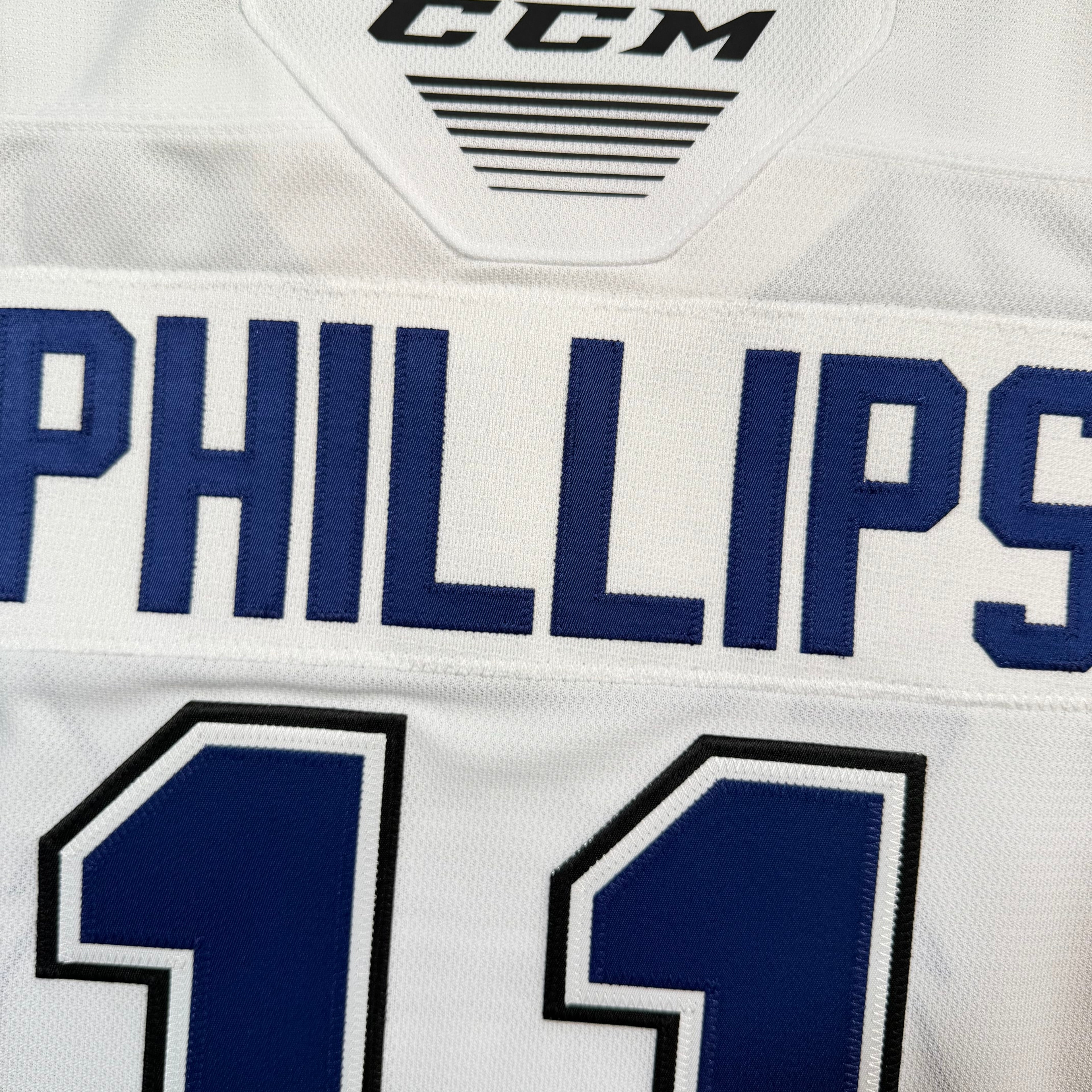 Matthews Phillips Victoria Royals Game Issued WHL MIC Jersey - 56