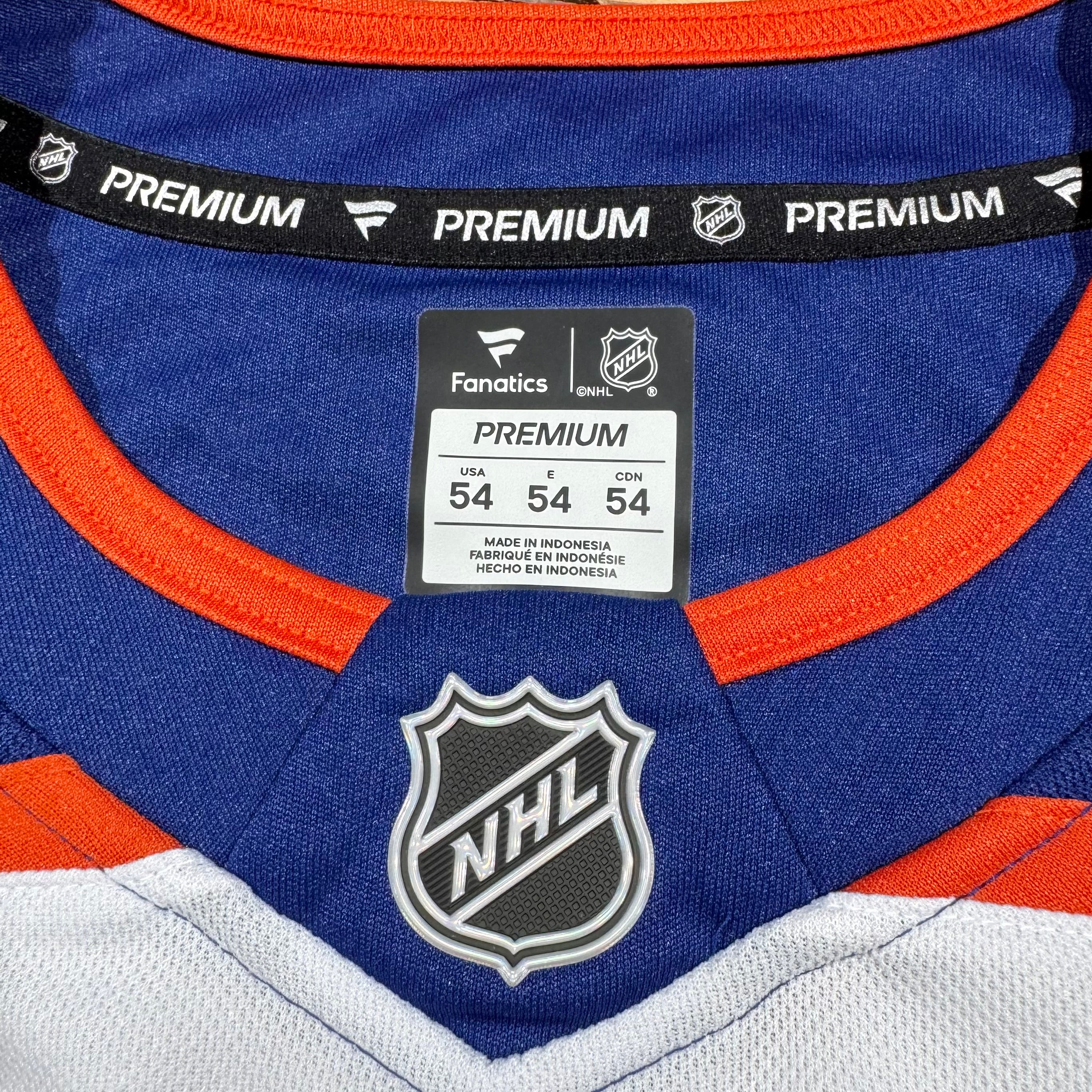 Edmonton Oilers Fanatics Premium NHL Hockey Jersey Size 54 Medium NEW