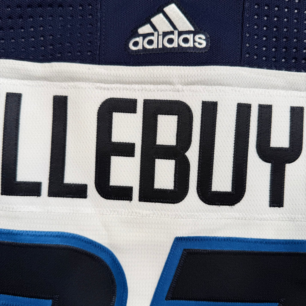 Connor Hellebuyck Winnipeg Jets Adidas MIC Authentic NHL Jersey - 58+