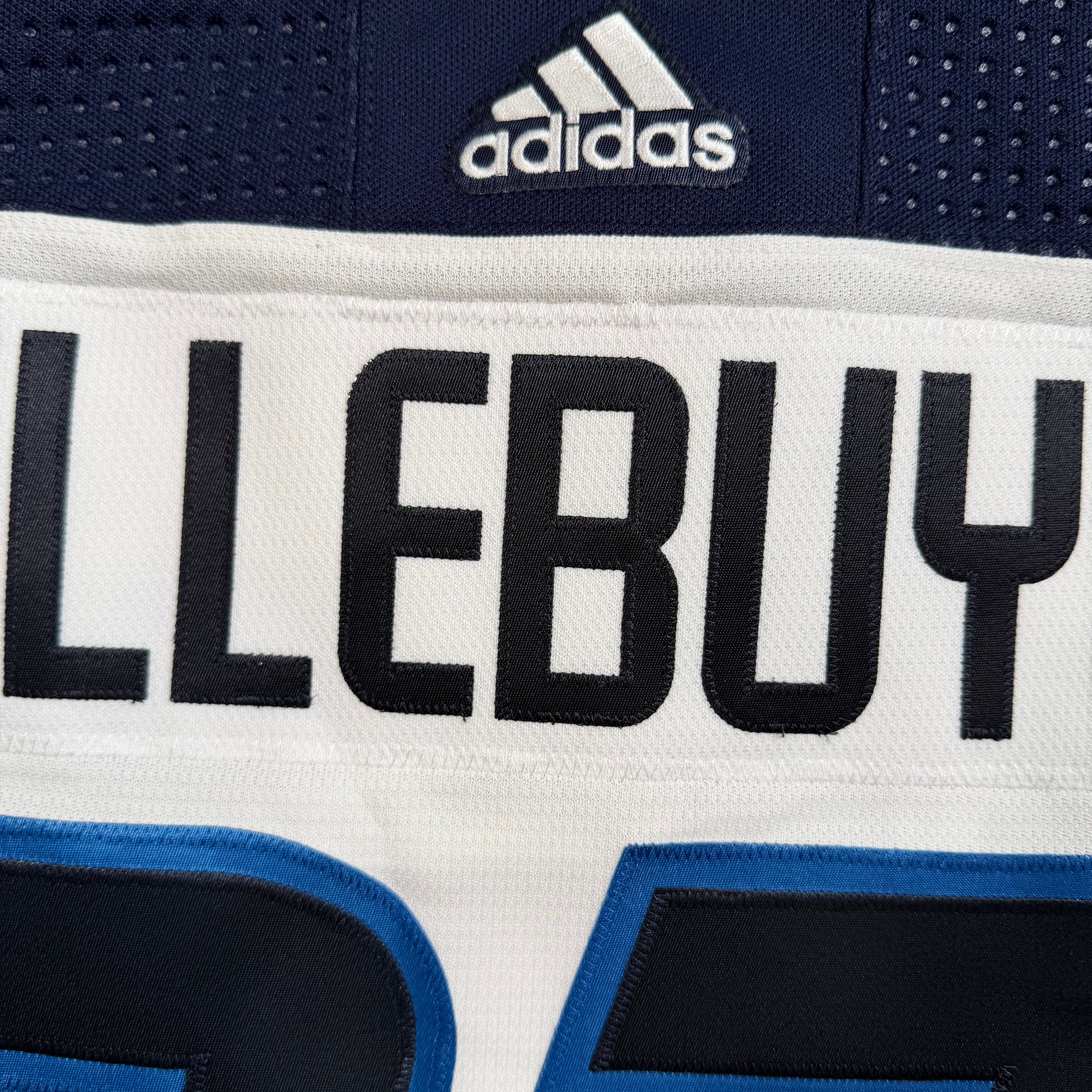 Connor Hellebuyck Winnipeg Jets Adidas MIC Authentic NHL Jersey - 58+