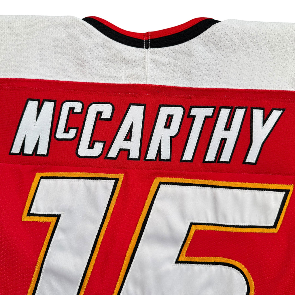 Sandy McCarthy Calgary Flames Vintage CCM Authentic MIC NHL Jersey Size 54