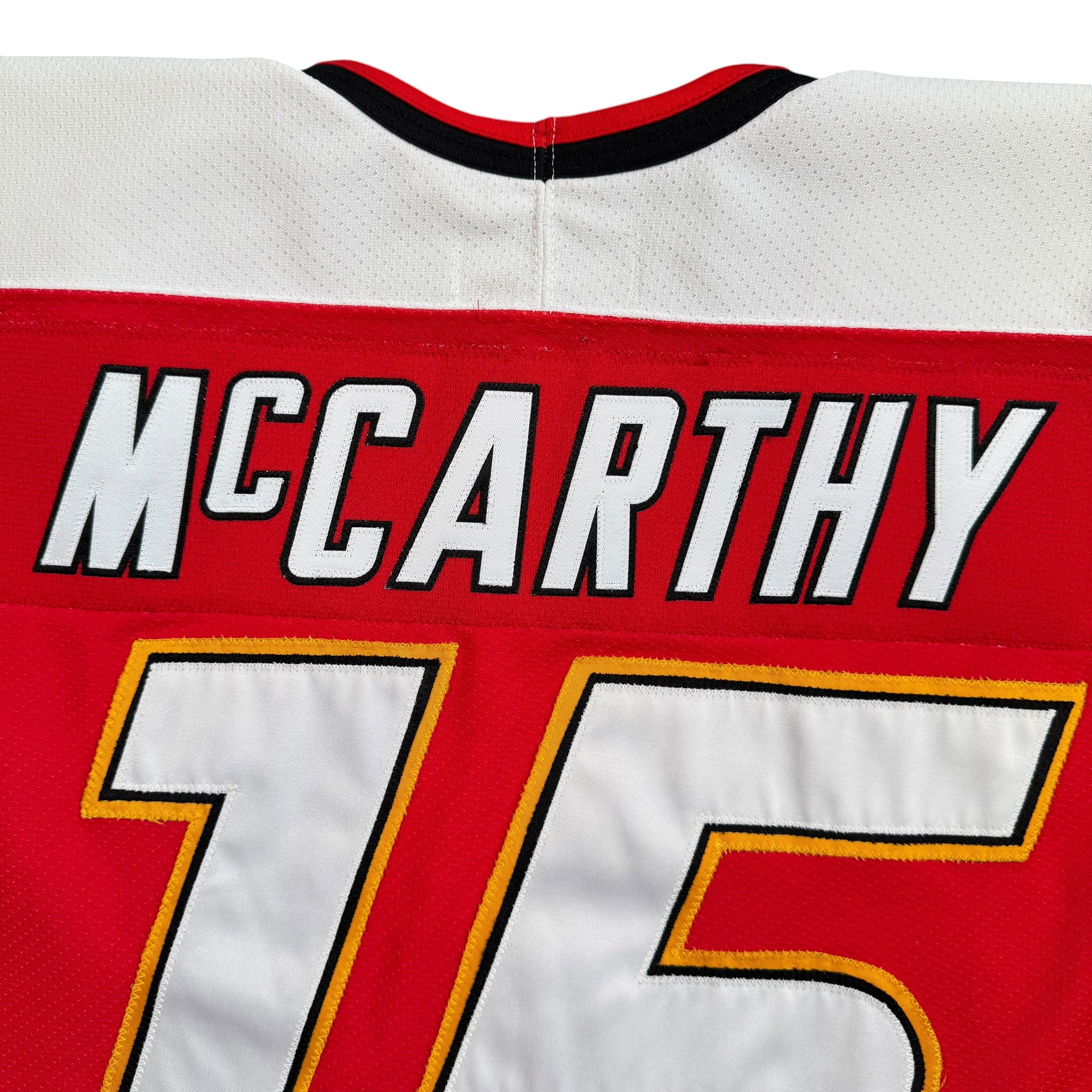 Sandy McCarthy Calgary Flames Vintage CCM Authentic MIC NHL Jersey Size 54