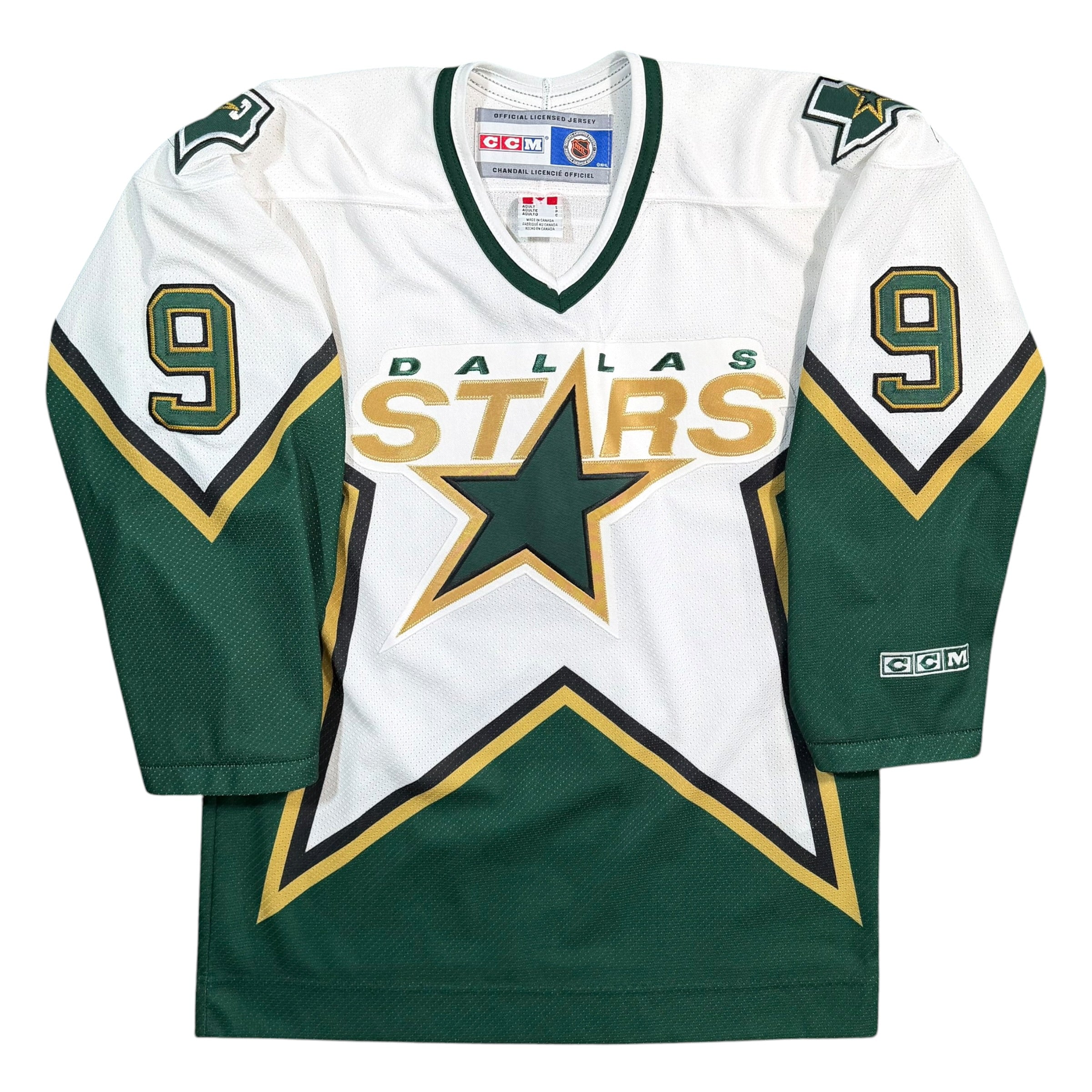 Mike Modano Dallas Stars Vintage CCM NHL Jersey - Small