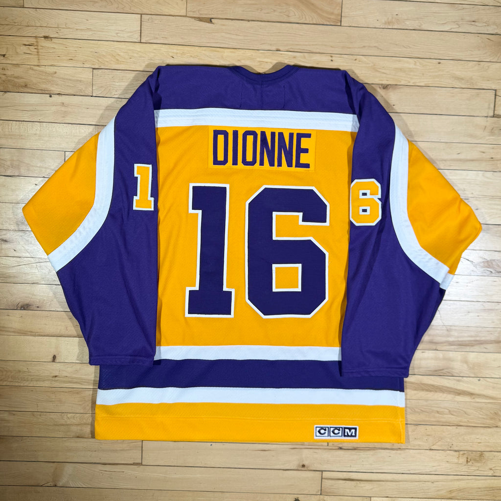 Marcel Dionne Los Angeles Kings Vintage CCM NHL Hockey Jersey Size XL