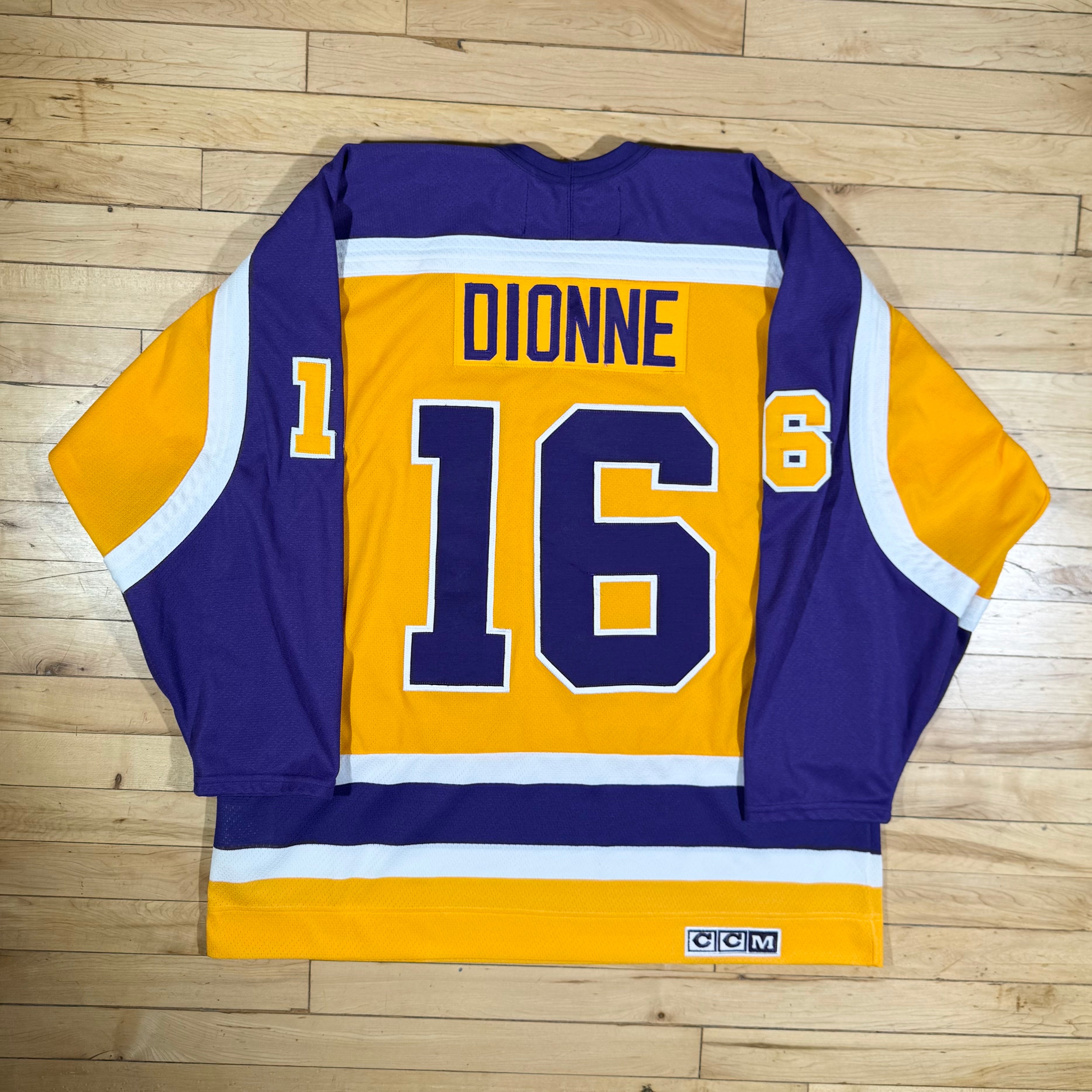 Marcel Dionne Los Angeles Kings Vintage CCM NHL Hockey Jersey Size XL