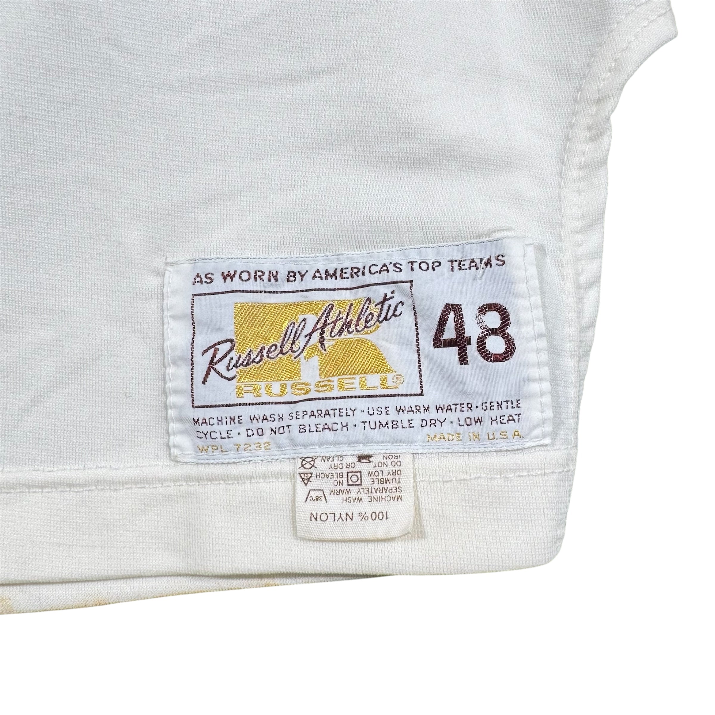 Garrett Doll Calgary Stampeders 1980’s Vintage Russell Athletic Game Worn Jersey