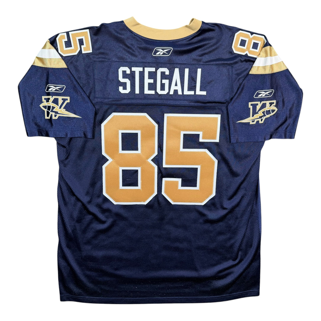 Milt Stegall Winnipeg Blue Bombers Vintage Reebok CFL Jersey - XXL